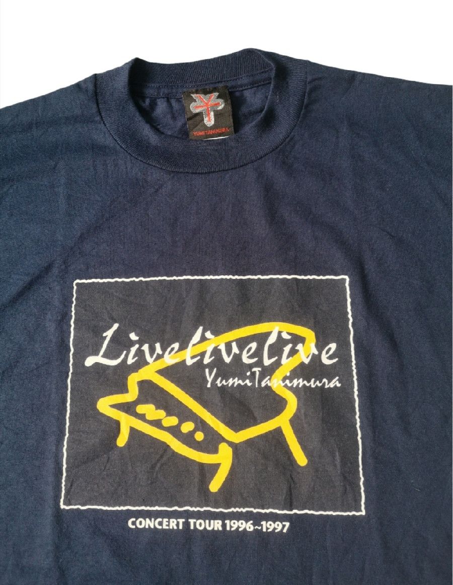Japanese Brand Yuri Nakamura vintage Tee Tour 1996-1997 Size US L / EU 52-54 / 3 - 5 Thumbnail