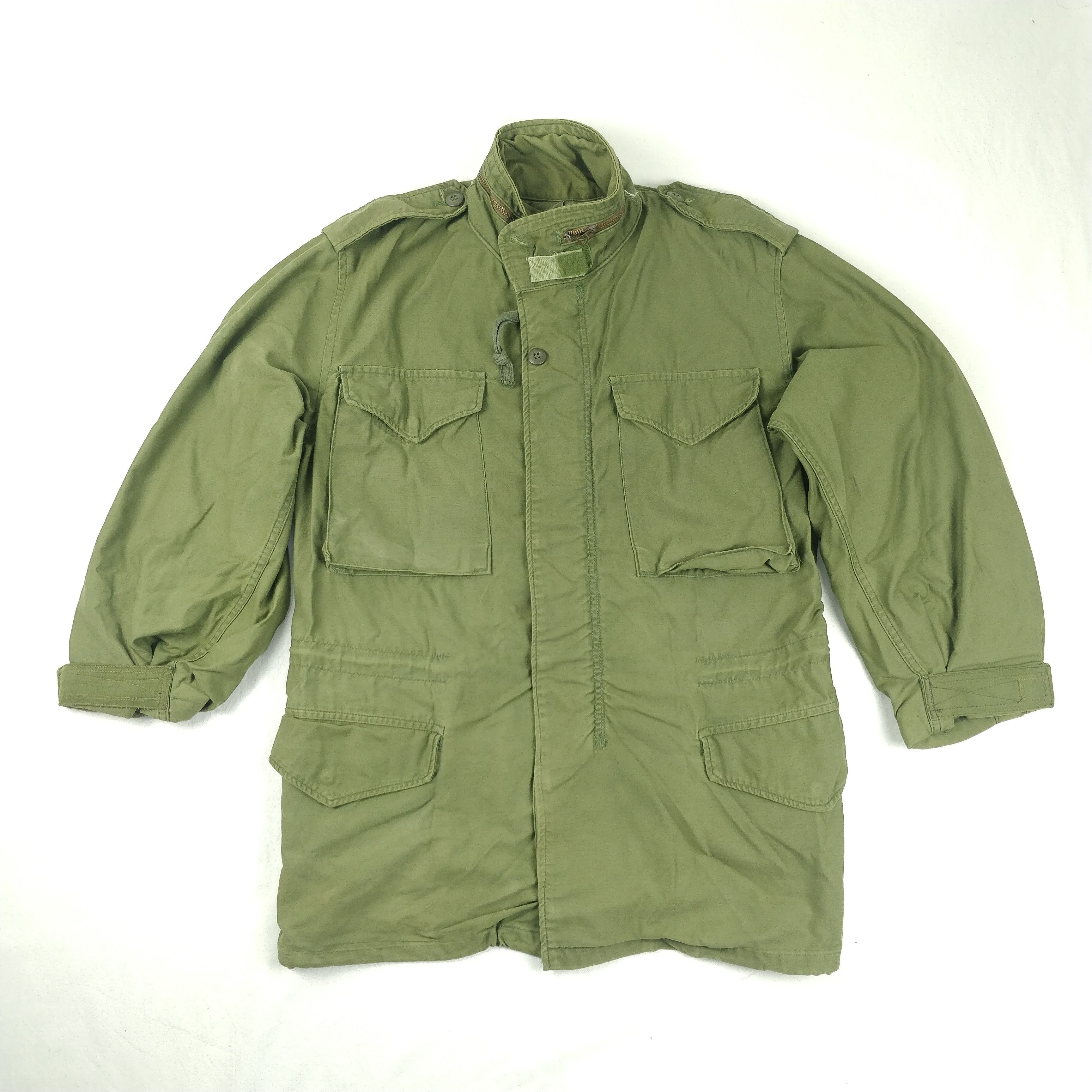 Vintage Vintage Us Army M65 Field Jacket OG 107 Scovill Zipper | Grailed