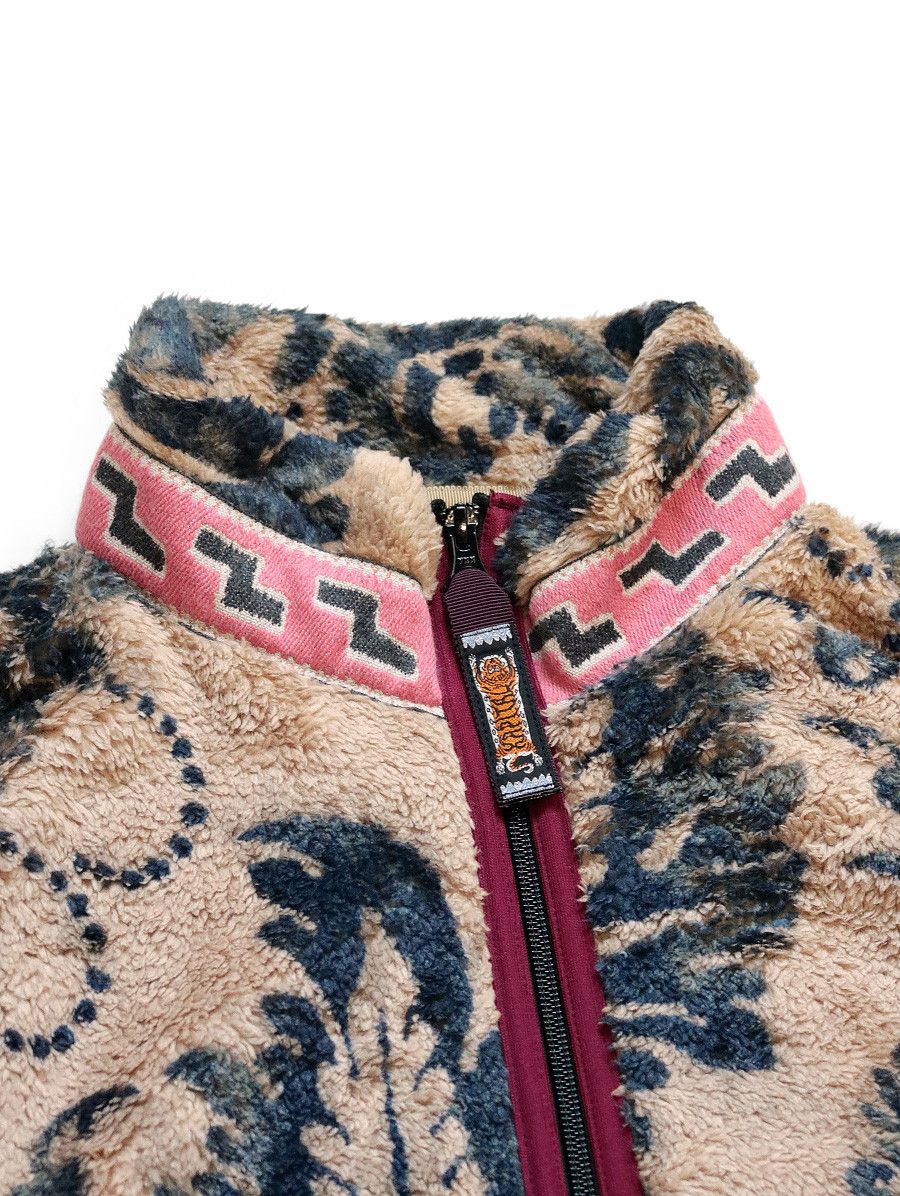 Kapital Kapital Virgin Mary Damask Zip Fleece Size US S / EU 44-46 / 1 - 3 Thumbnail