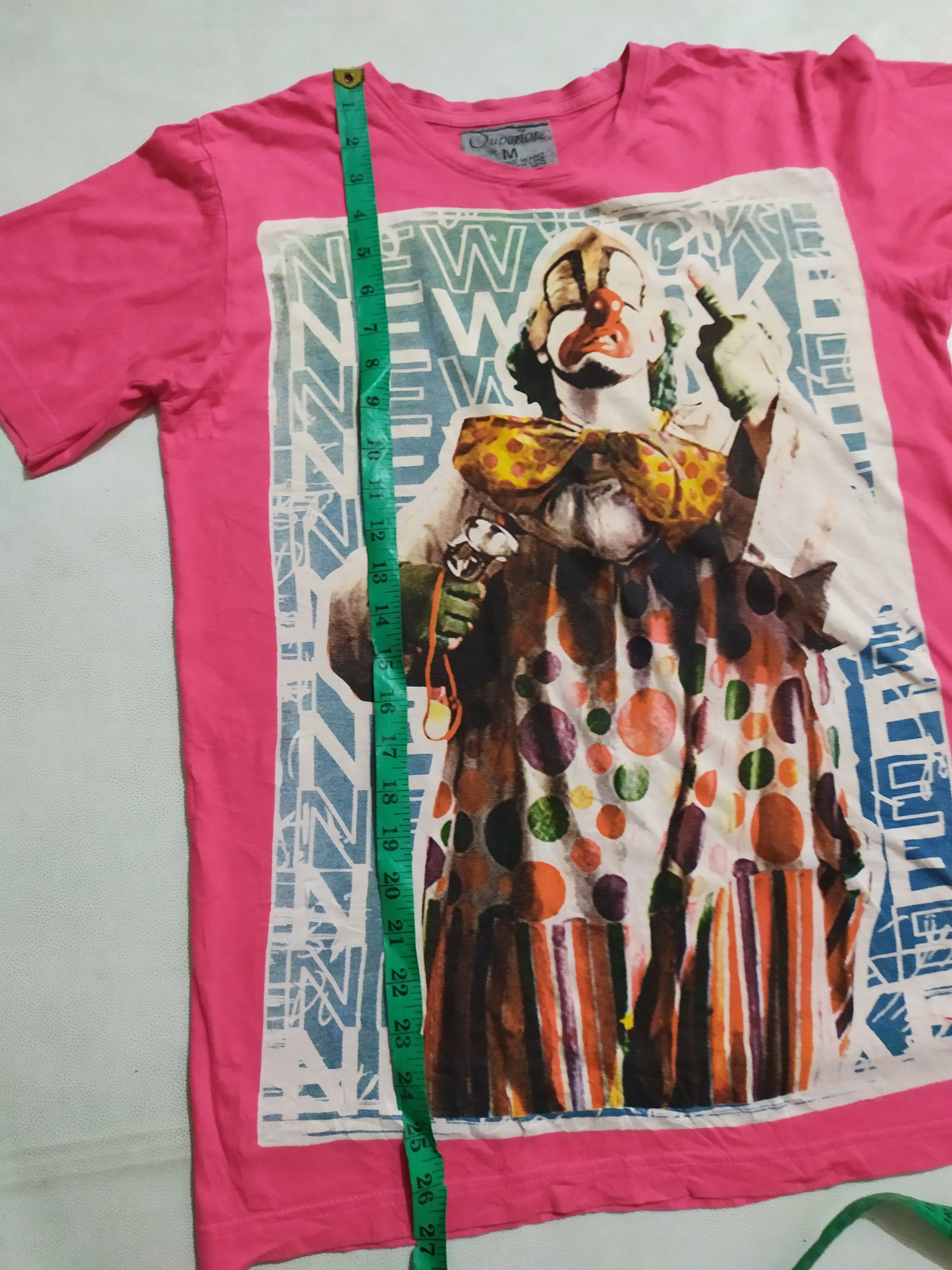 Other Superior T-shirt Big Print Clown Middle Finger Size US M / EU 48-50 / 2 - 6 Thumbnail