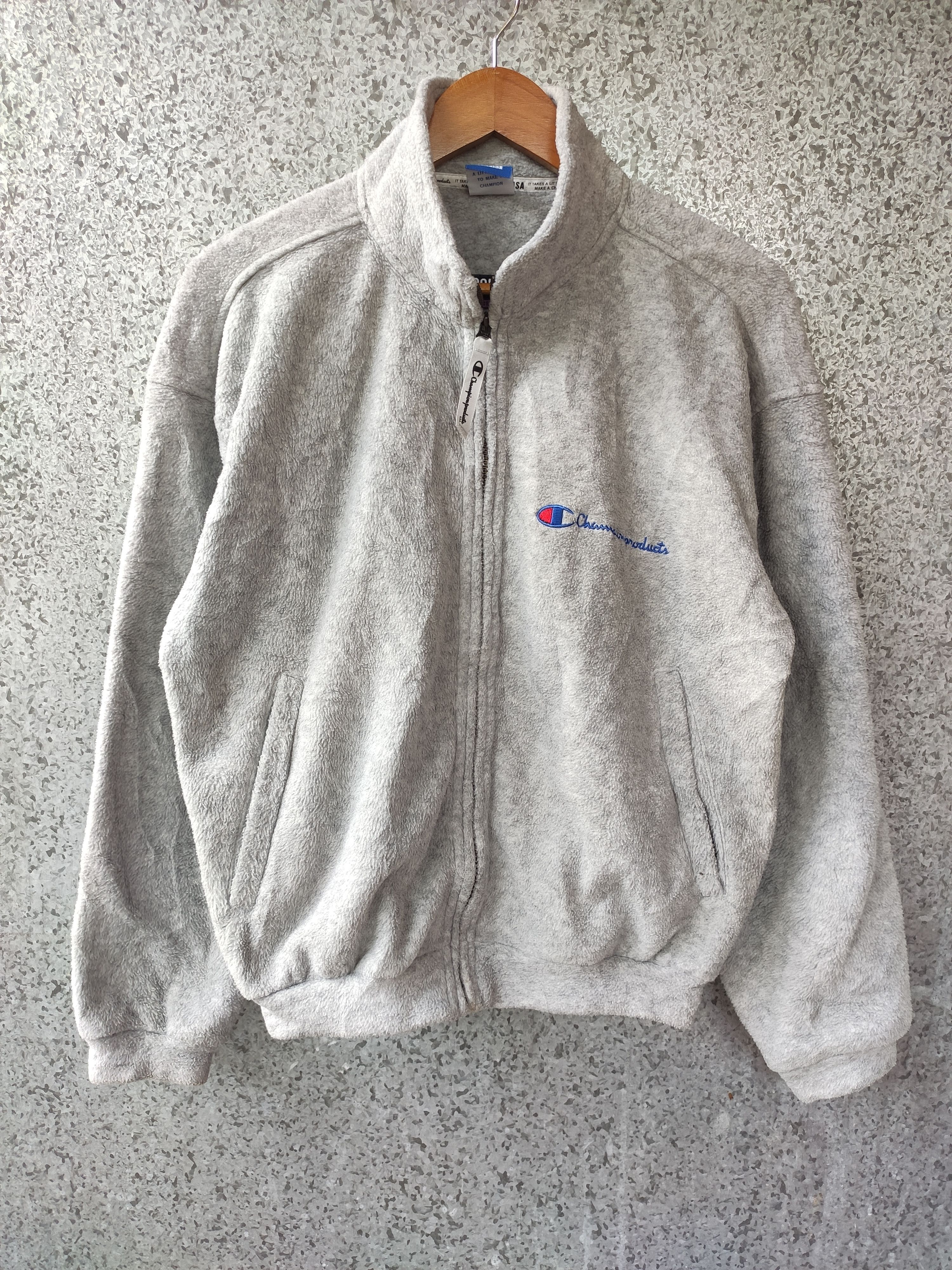 Champion Vintage Champion fleece zipper Jacket Polartec Size US M / EU 48-50 / 2 - 1 Thumbnail