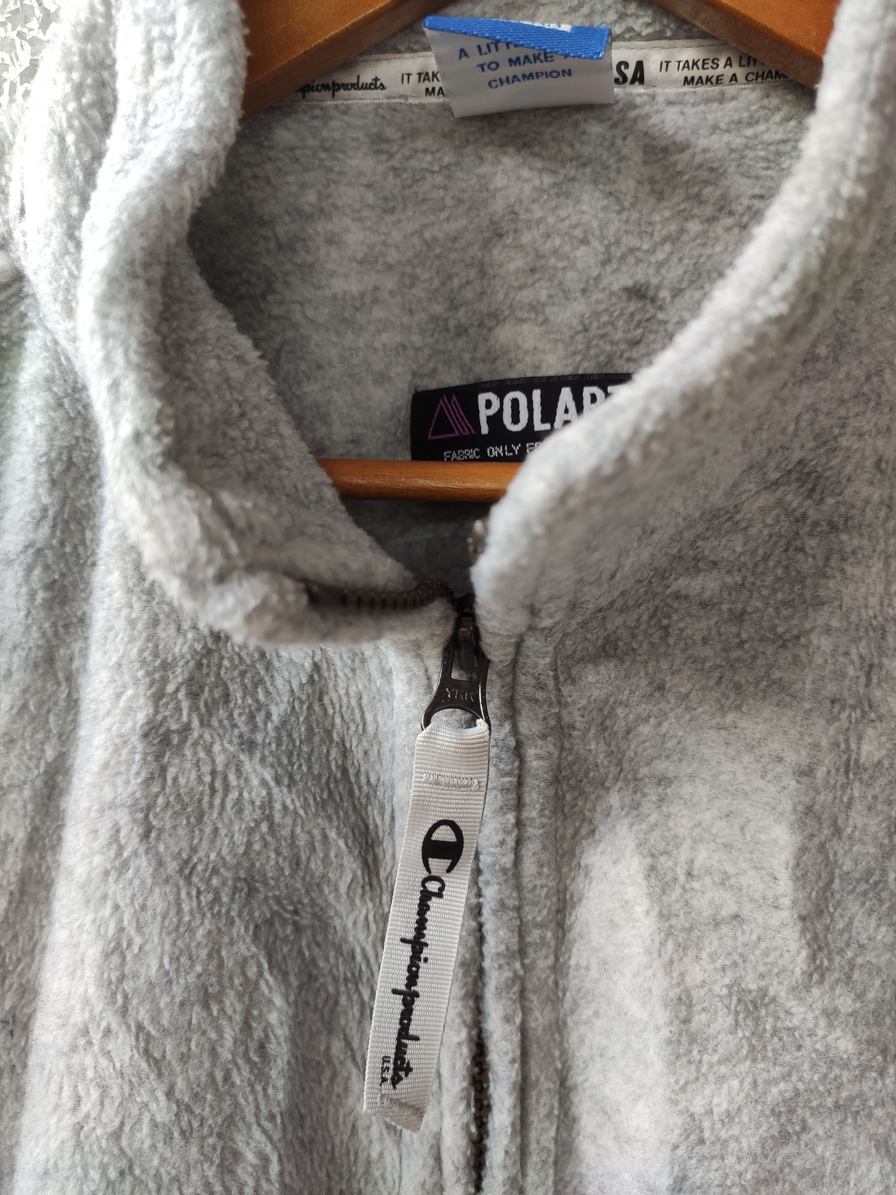 Champion Vintage Champion fleece zipper Jacket Polartec Size US M / EU 48-50 / 2 - 7 Thumbnail