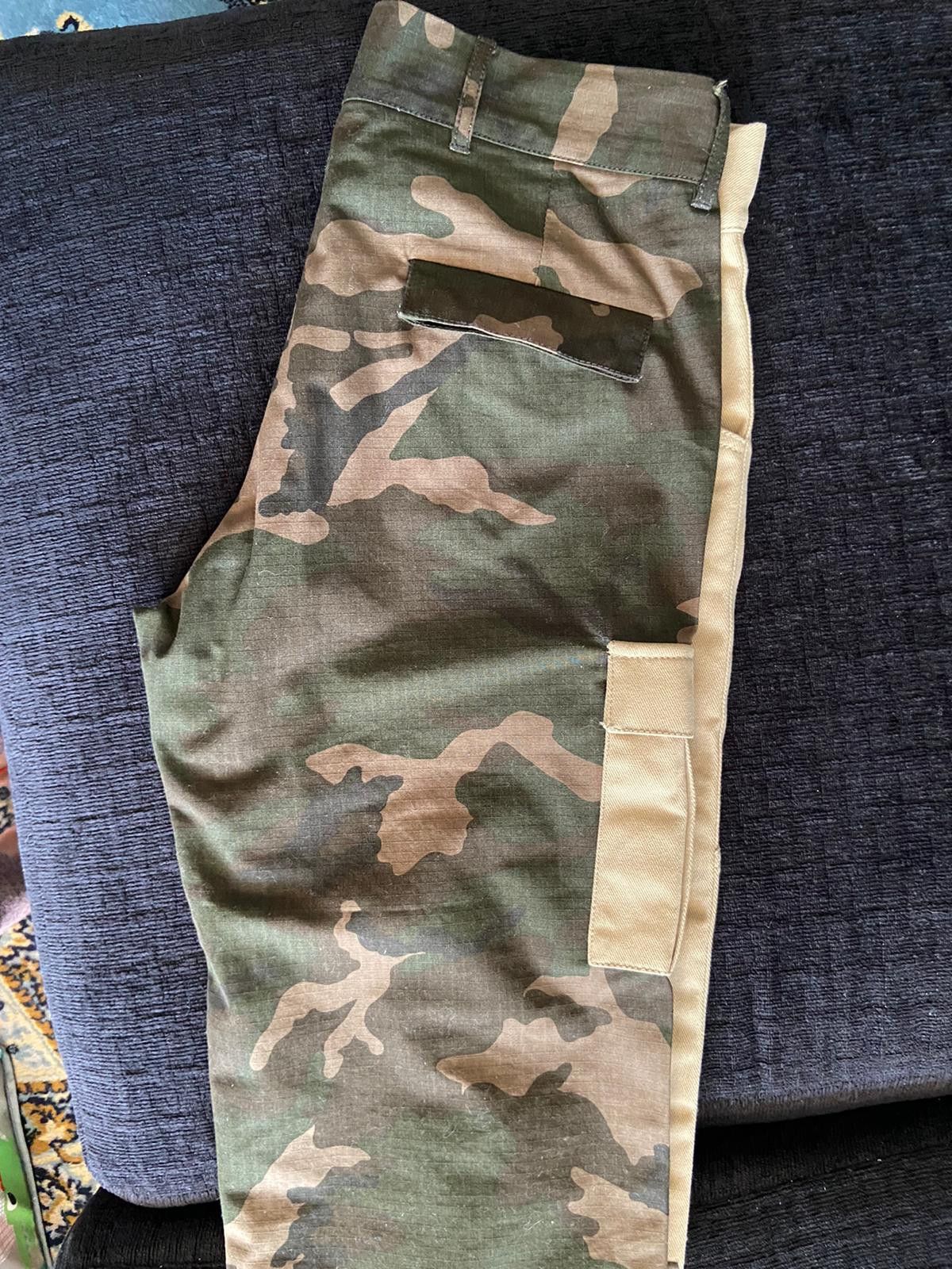 Gosha Rubchinskiy Split Camo Cargo Pants Size US 36 / EU 52 - 1 Thumbnail