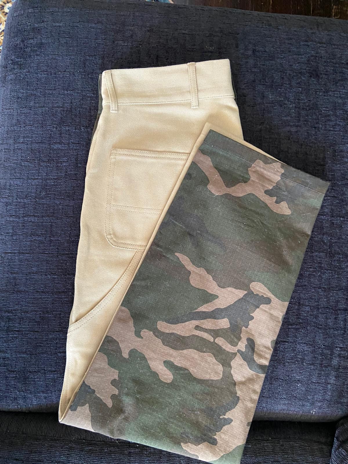 Gosha Rubchinskiy Split Camo Cargo Pants Size US 36 / EU 52 - 7 Thumbnail