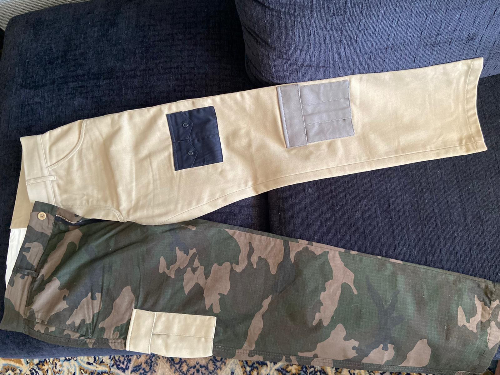 Gosha Rubchinskiy Split Camo Cargo Pants Size US 36 / EU 52 - 8 Thumbnail