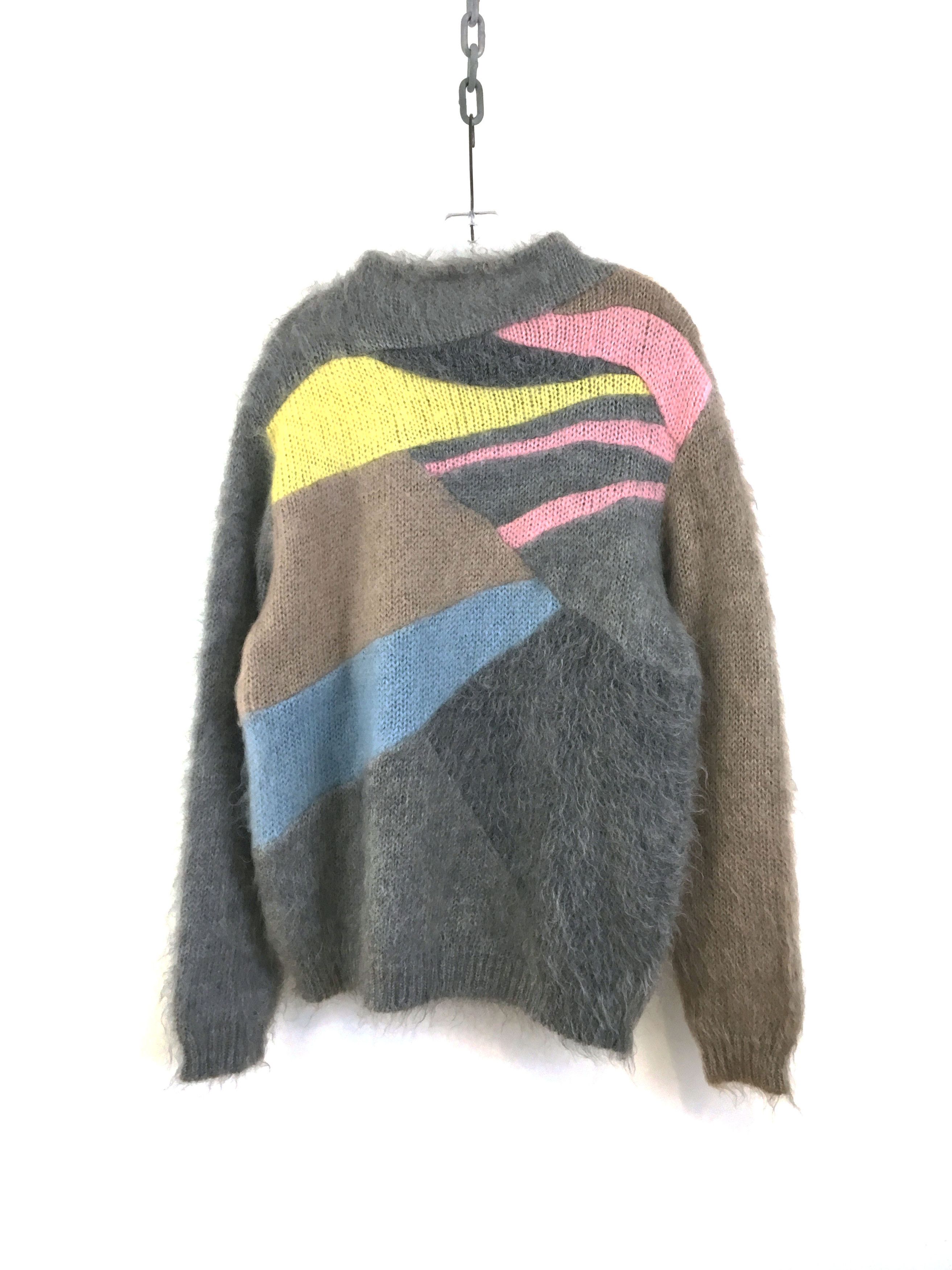 Undercover AW02 Witch's Cell Division Mohair Sweater Size US L / EU 52-54 / 3 - 4 Thumbnail
