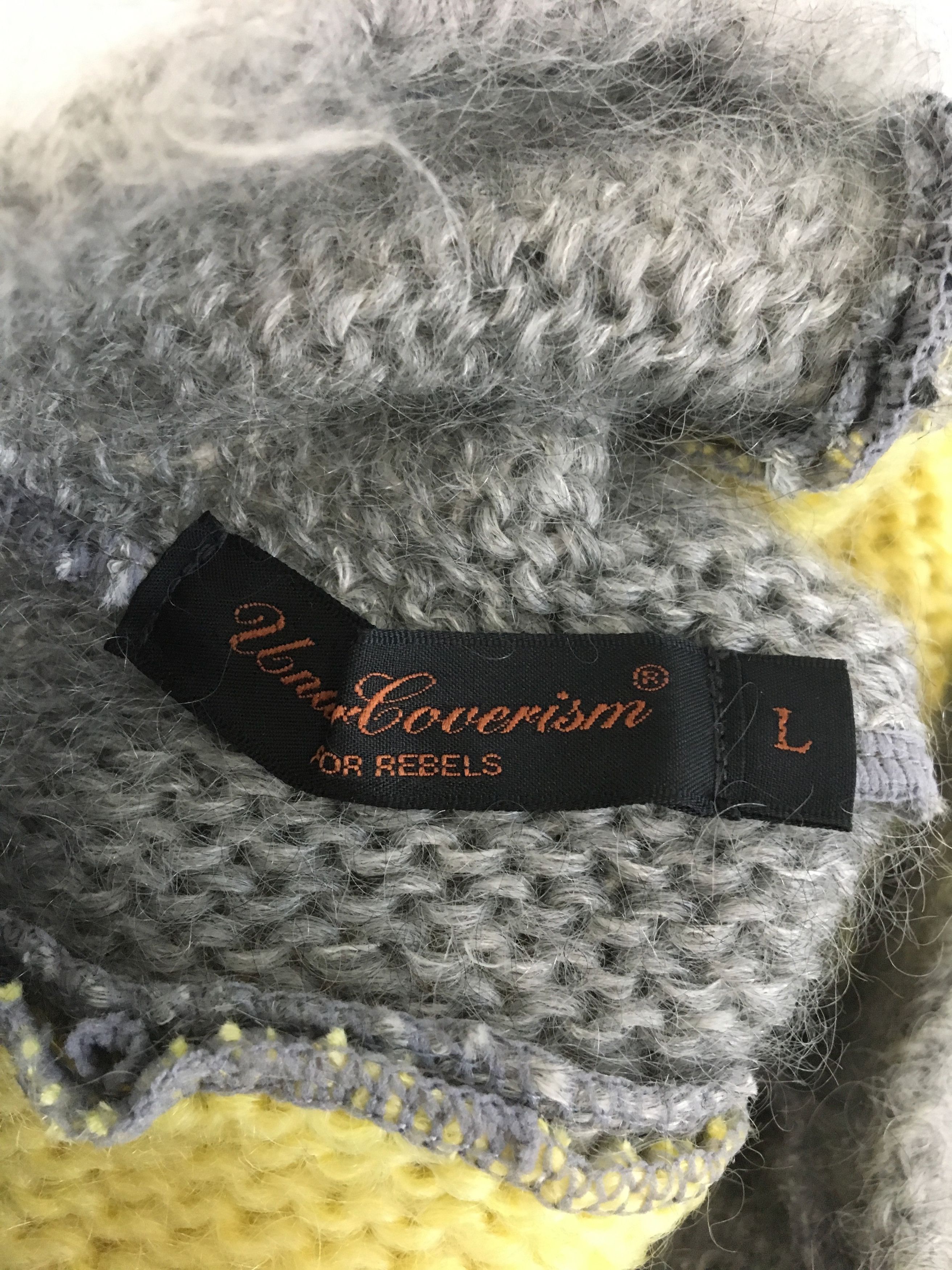 Undercover AW02 Witch's Cell Division Mohair Sweater Size US L / EU 52-54 / 3 - 7 Thumbnail