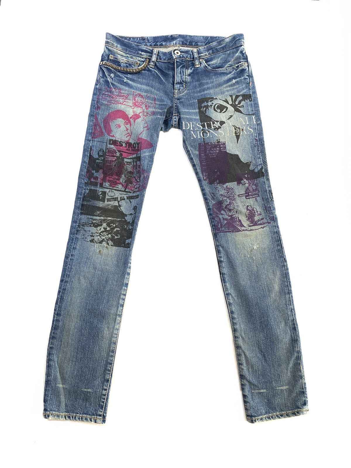 Hysteric Glamour Hysteric Glamour “Destroy All Monsters” Denim | Grailed