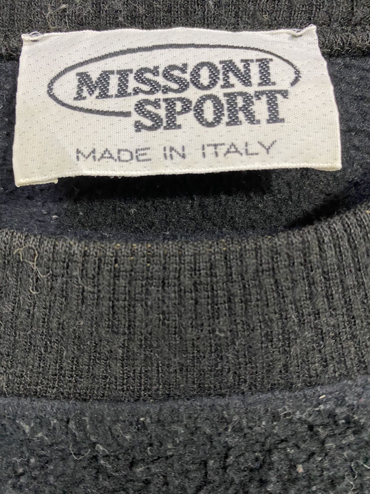 Missoni Made in Italy Missoni Fleece Sweatshirt Art Design Size US L / EU 52-54 / 3 - 3 Thumbnail