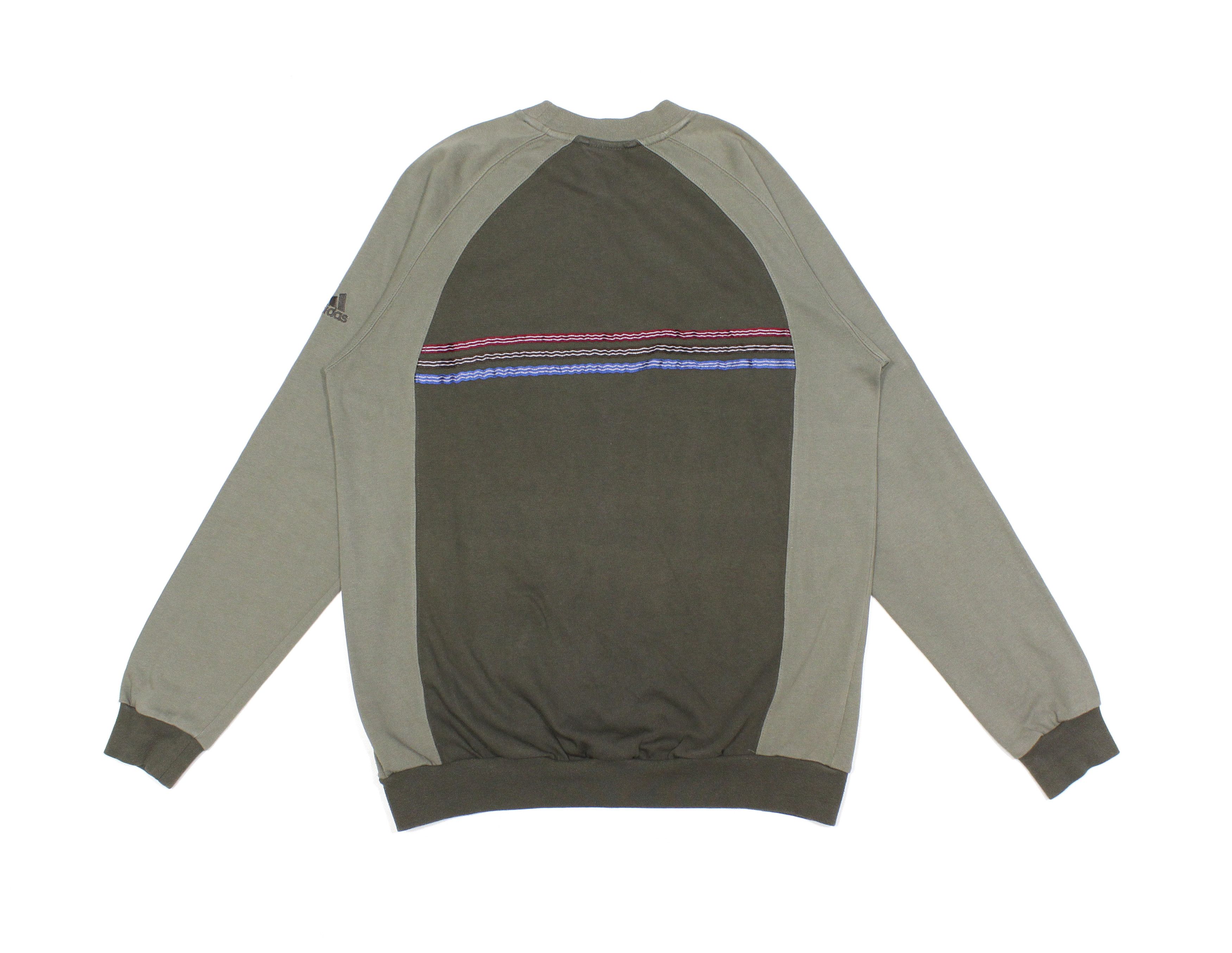 Adidas 1999 Logo 3 Stripes Sweatshirt Size US M / EU 48-50 / 2 - 2 Thumbnail