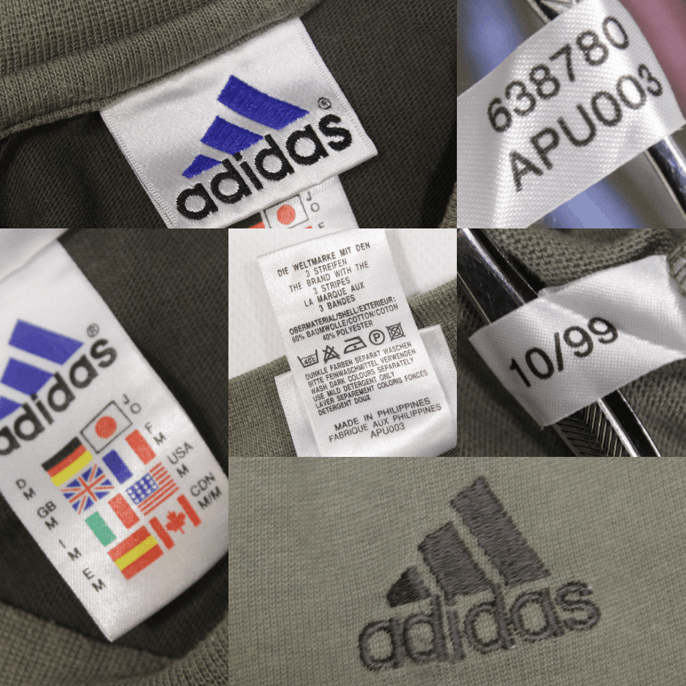 Adidas 1999 Logo 3 Stripes Sweatshirt Size US M / EU 48-50 / 2 - 9 Thumbnail