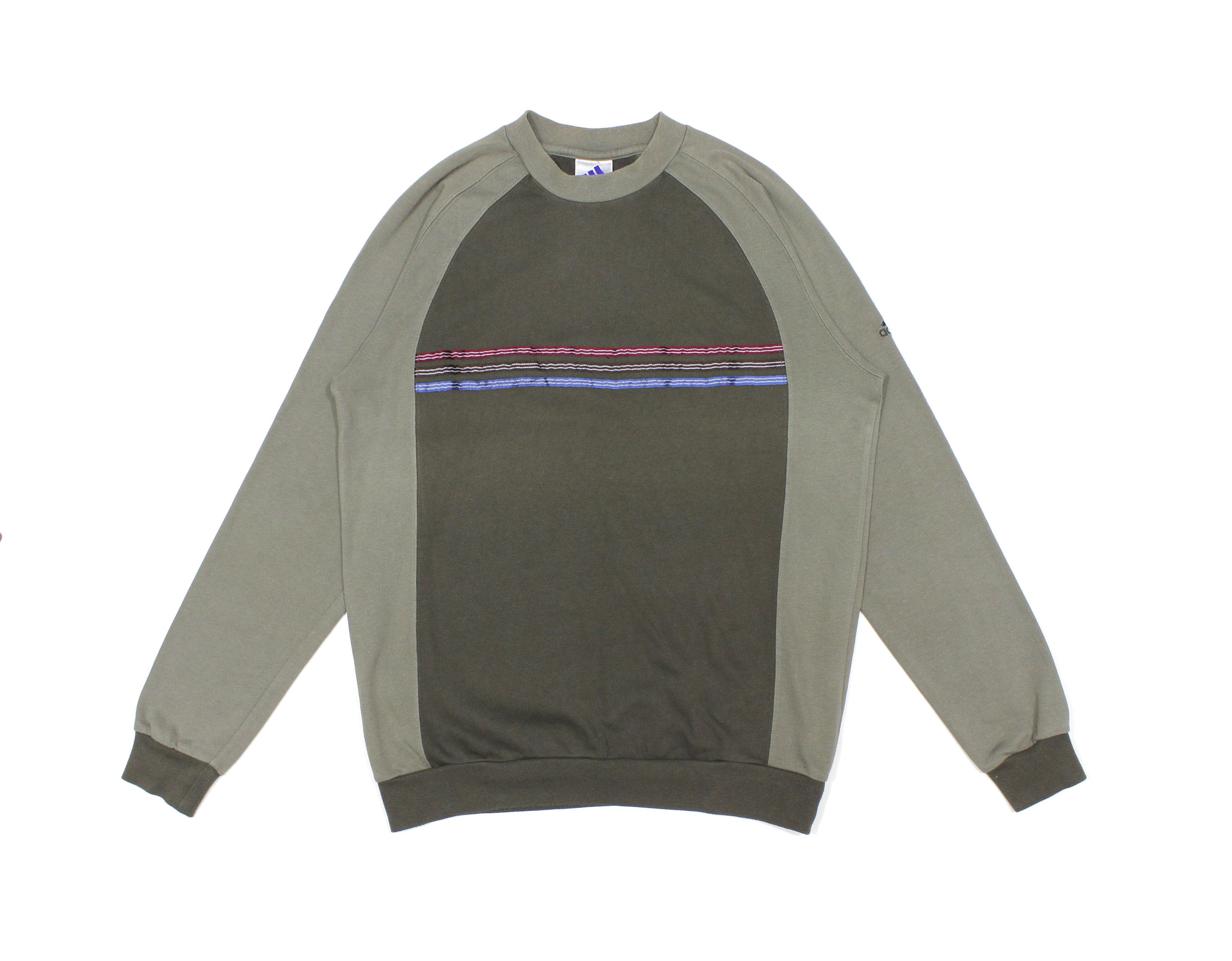 Adidas 1999 Logo 3 Stripes Sweatshirt Size US M / EU 48-50 / 2 - 1 Thumbnail