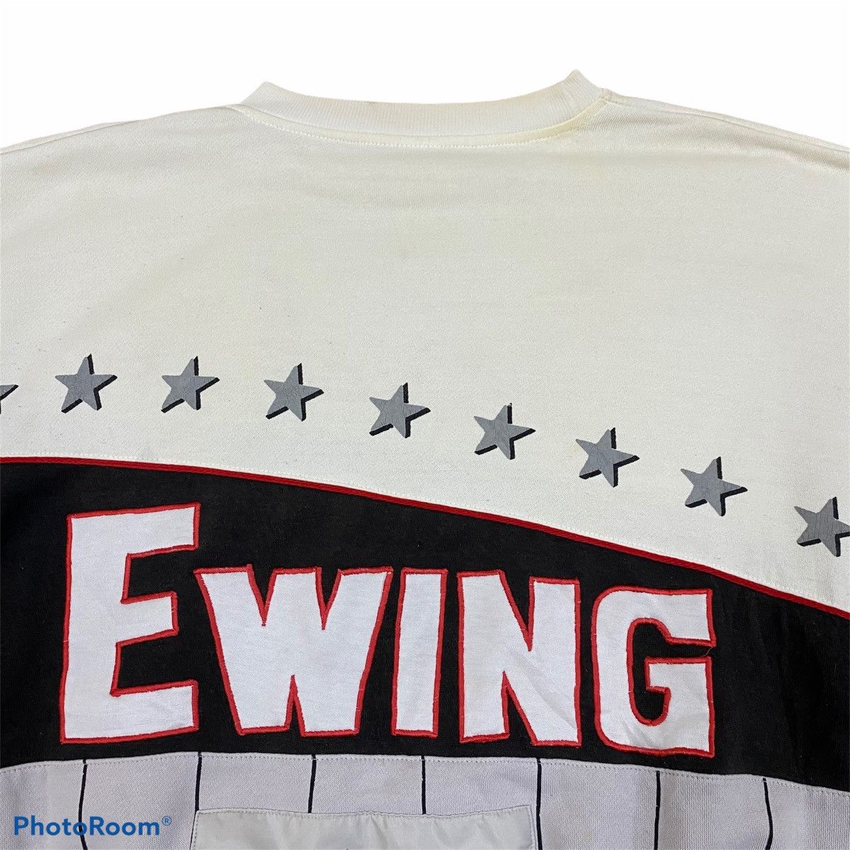 80〜90年代 adidas アディダス NBA EWINGモデル 総柄デザイン