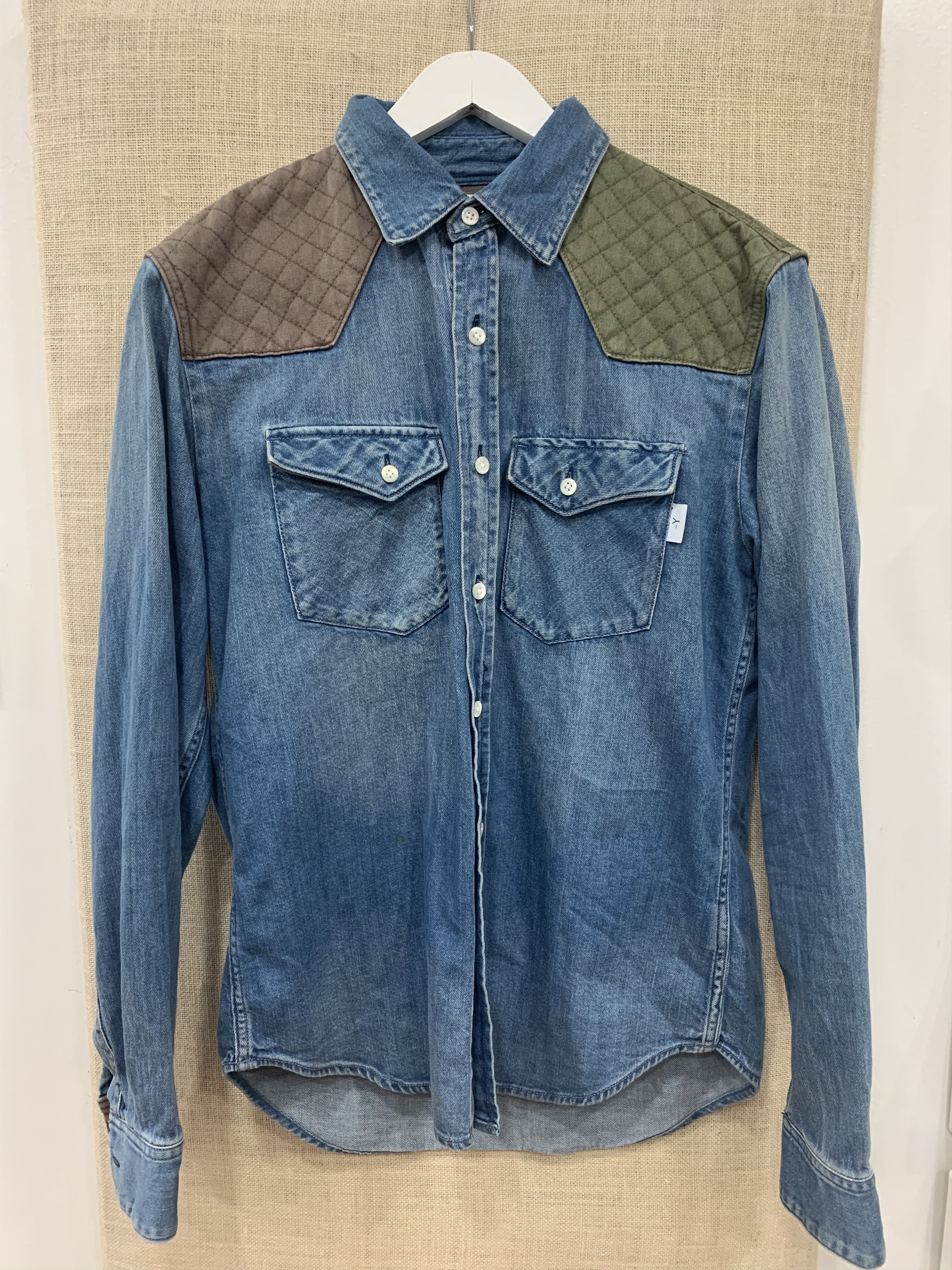 BlueY japan, denim quilted shirt