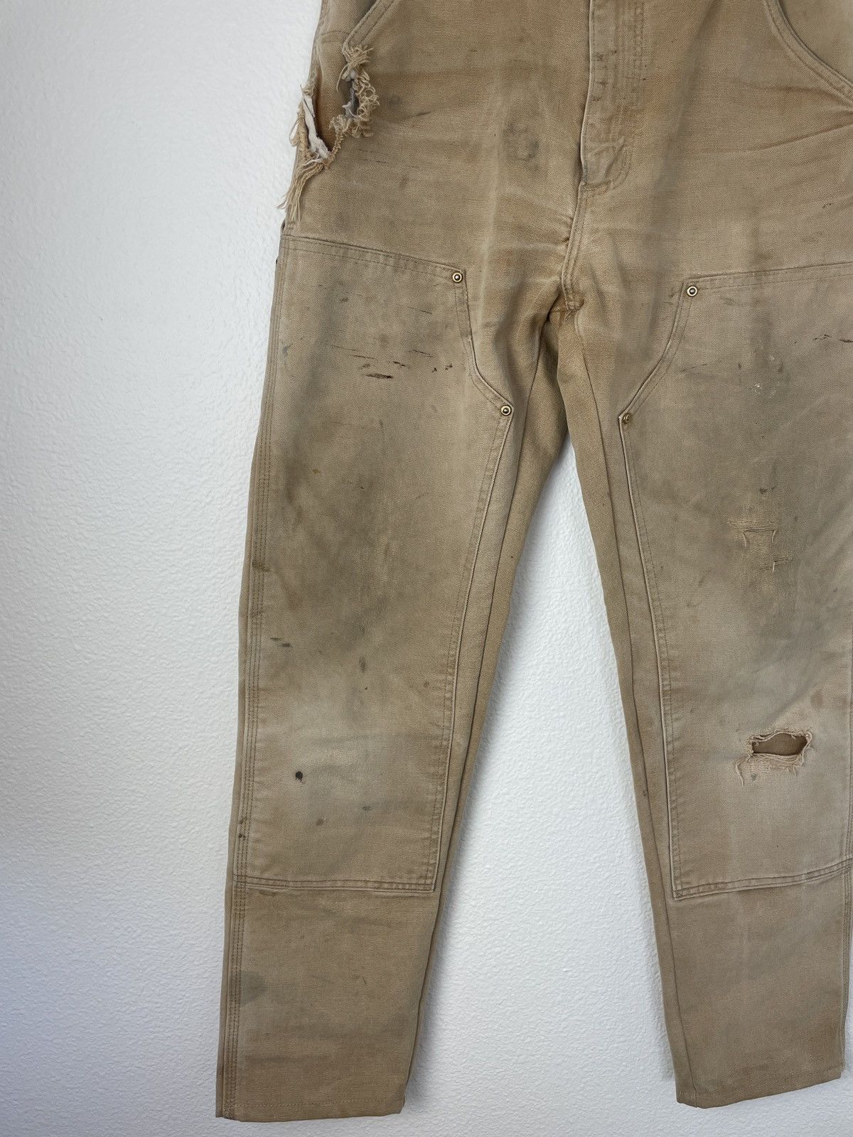 Carhartt Vintage carhartt double knee pants Size US 30 / EU 46 - 5 Thumbnail