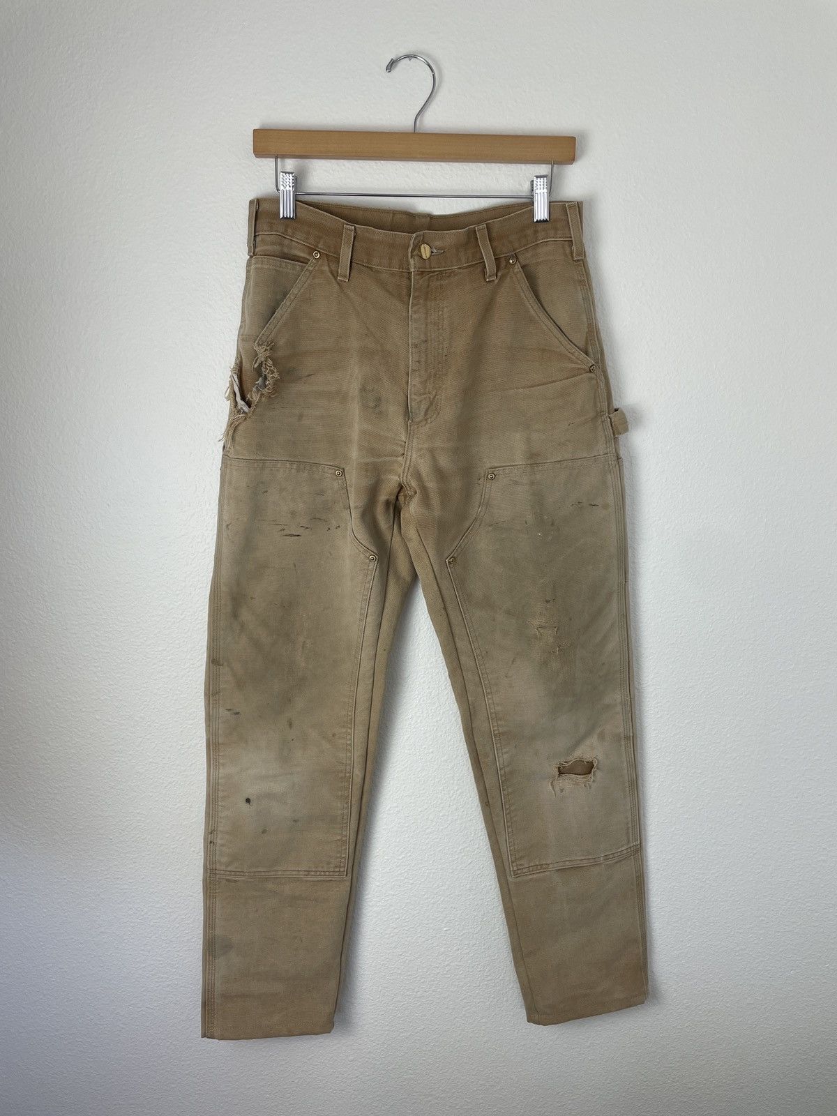 Carhartt Vintage carhartt double knee pants Size US 30 / EU 46 - 2 Thumbnail