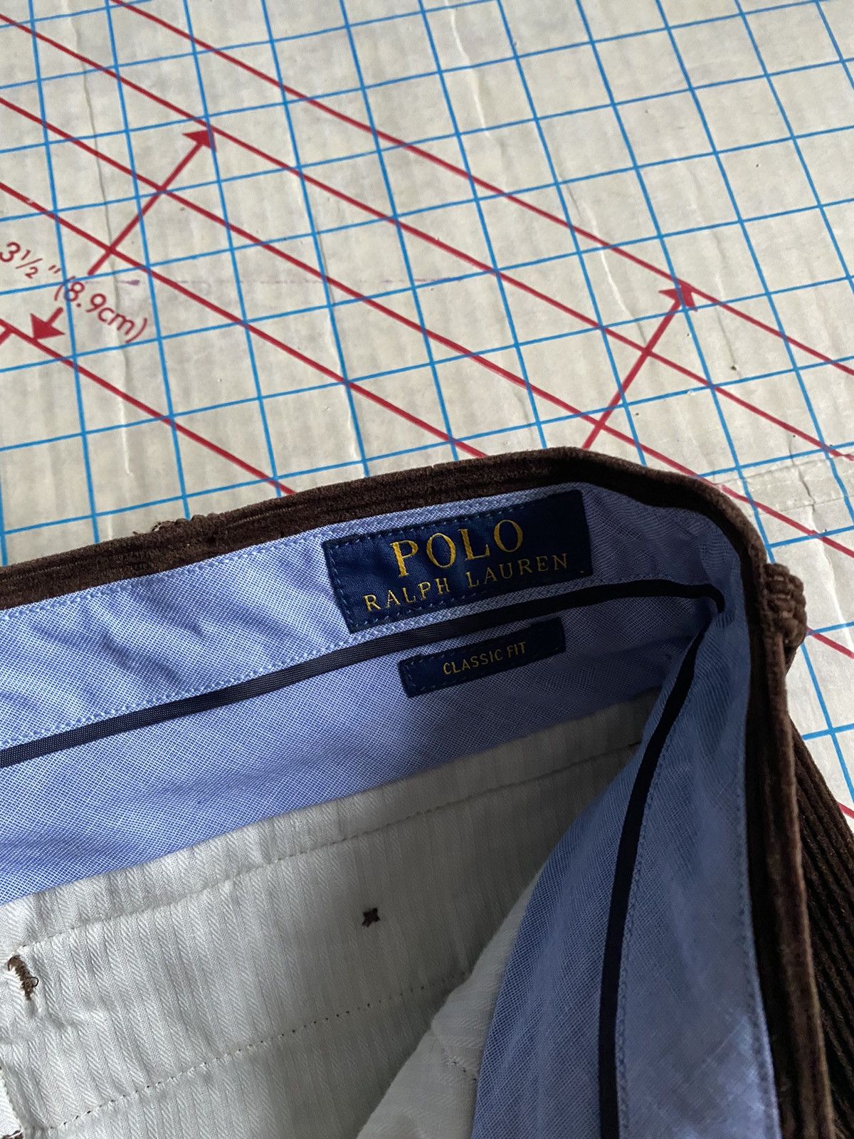 Polo Ralph Lauren Polo Ralph Lauren Thick Corduroy Casual Pants Size 36 Brown Size US 36 / EU 52 - 8 Thumbnail
