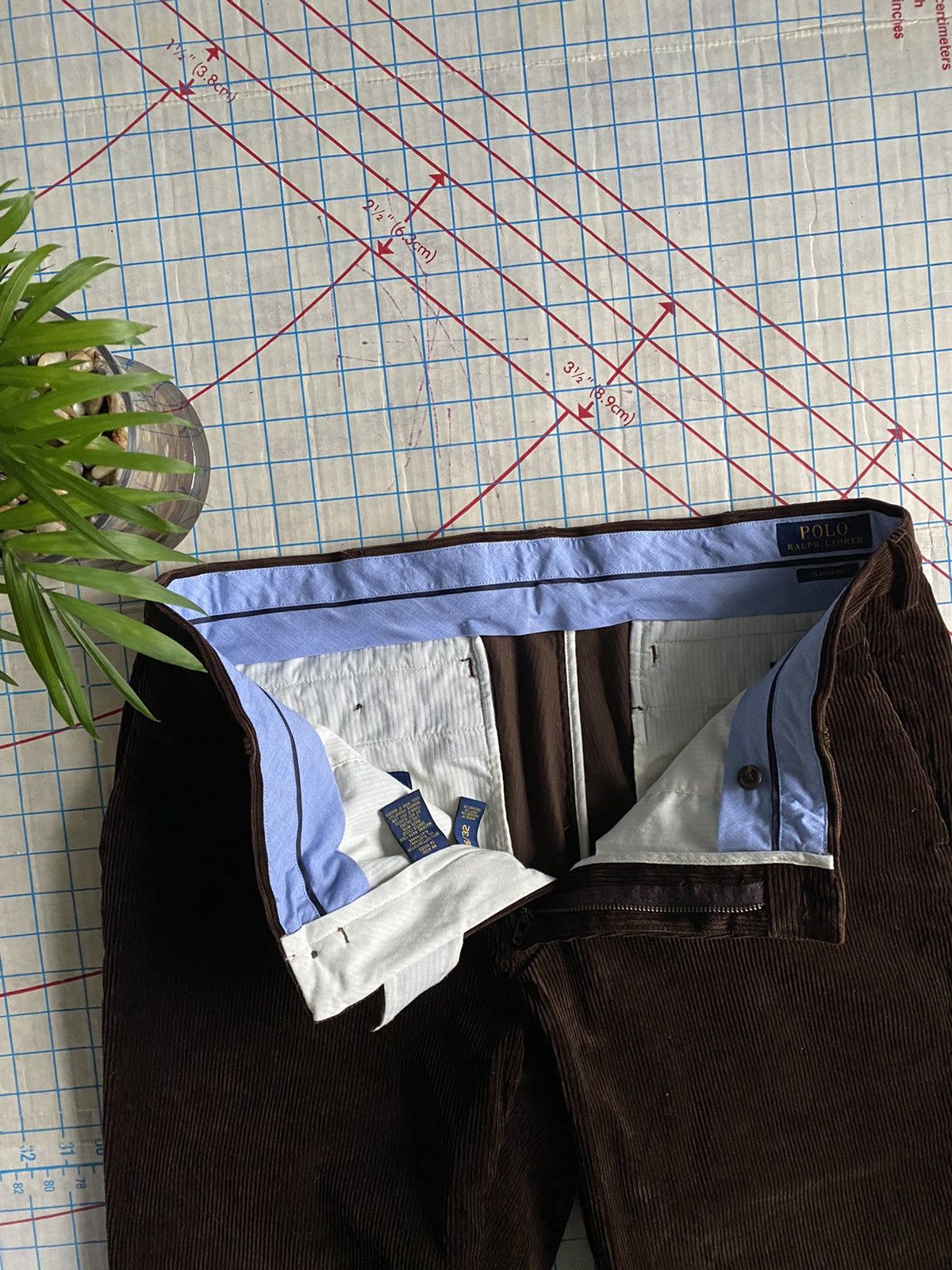 Polo Ralph Lauren Polo Ralph Lauren Thick Corduroy Casual Pants Size 36 Brown Size US 36 / EU 52 - 6 Thumbnail