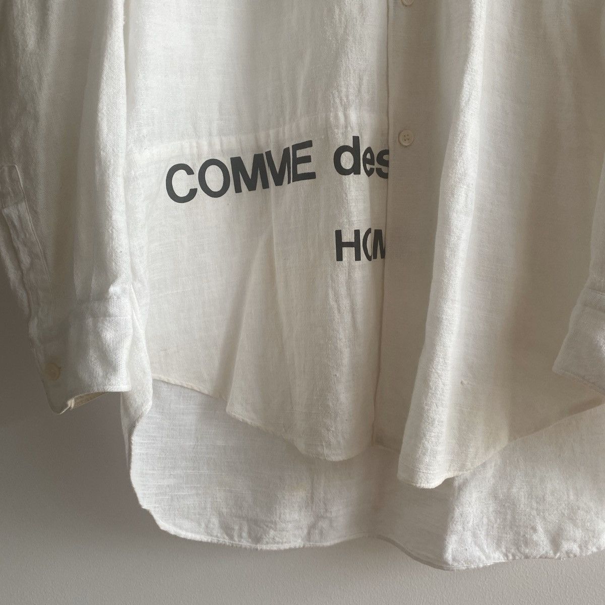 Comme des Garcons Homme Plus Split Logo Button-up Size US L / EU 52-54 / 3 - 5 Thumbnail