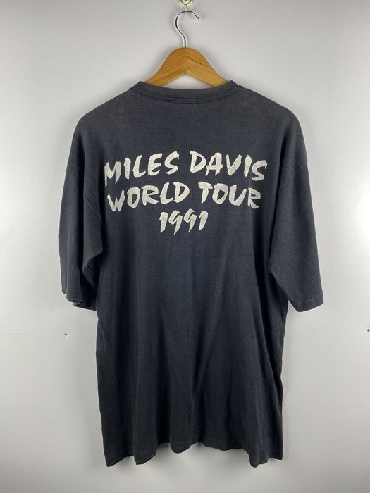 Vintage Vintage 90s Miles Davis World Tour 1991 Promo Tee | Grailed