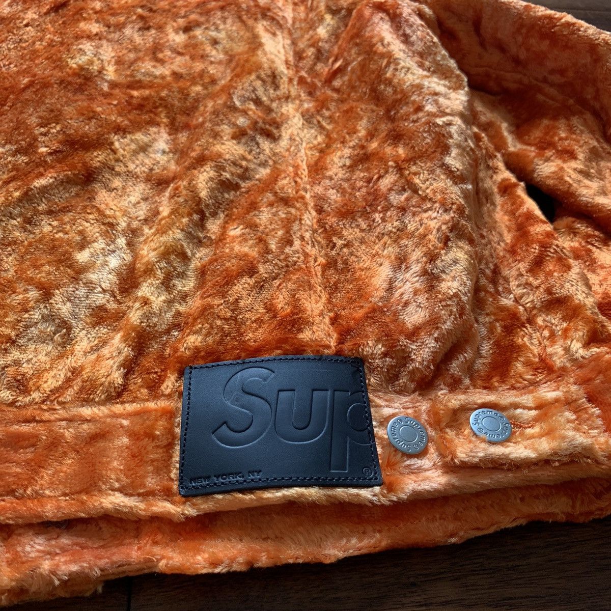 Supreme Fuzzy Pile Trucker Jacket Size US L / EU 52-54 / 3 - 7 Thumbnail