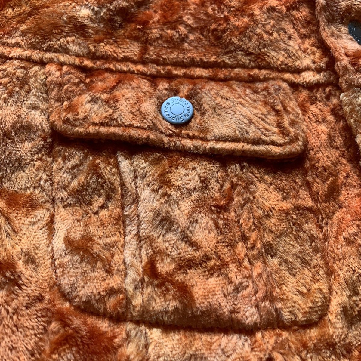Supreme Fuzzy Pile Trucker Jacket Size US L / EU 52-54 / 3 - 9 Thumbnail