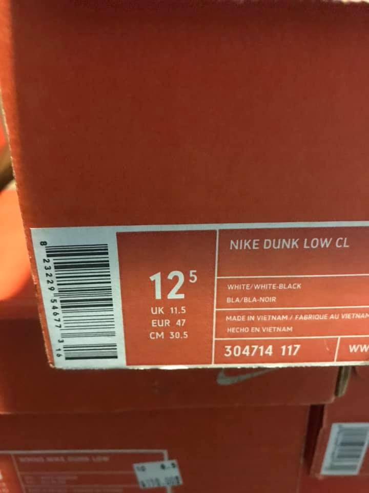 Jordan Brand × Nike Dunk Low CL Jordan Pack Size US 12.5 / EU 45-46 - 2 Thumbnail