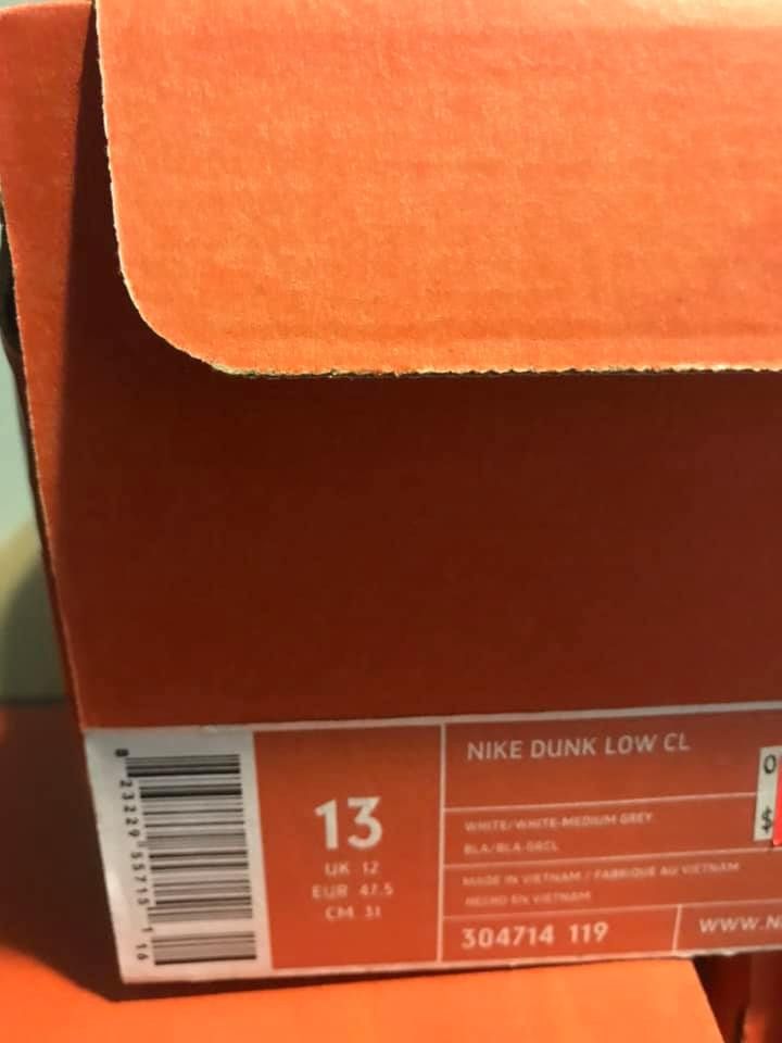 Nike 2007 Dunk Low CL "Jordan Pack - True Blue" Size US 13 / EU 46 - 5 Thumbnail