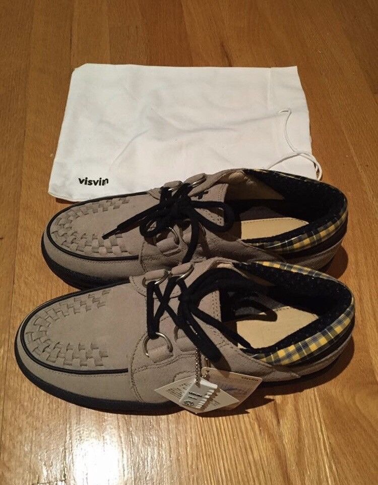 Visvim Visvim Wolfe Check Sand Biege Size 9.5 Size US 9.5 / EU 42-43 - 2 Thumbnail