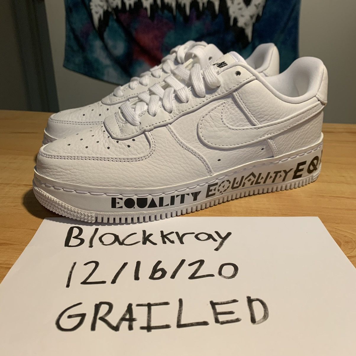 Equality air force 1 white on sale