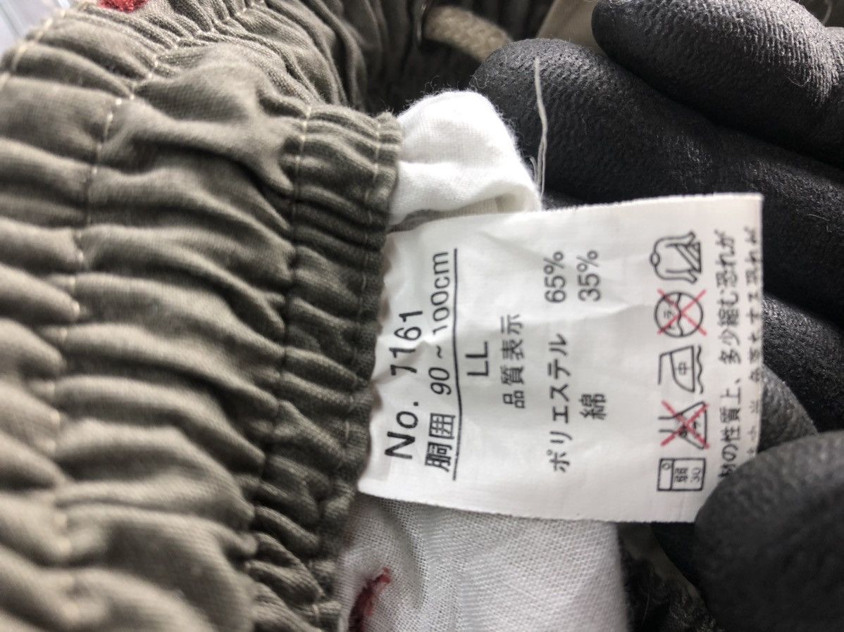 Japanese Brand Spring waist sweatpant cargo multipocket Size US 28 / EU 44 - 10 Thumbnail
