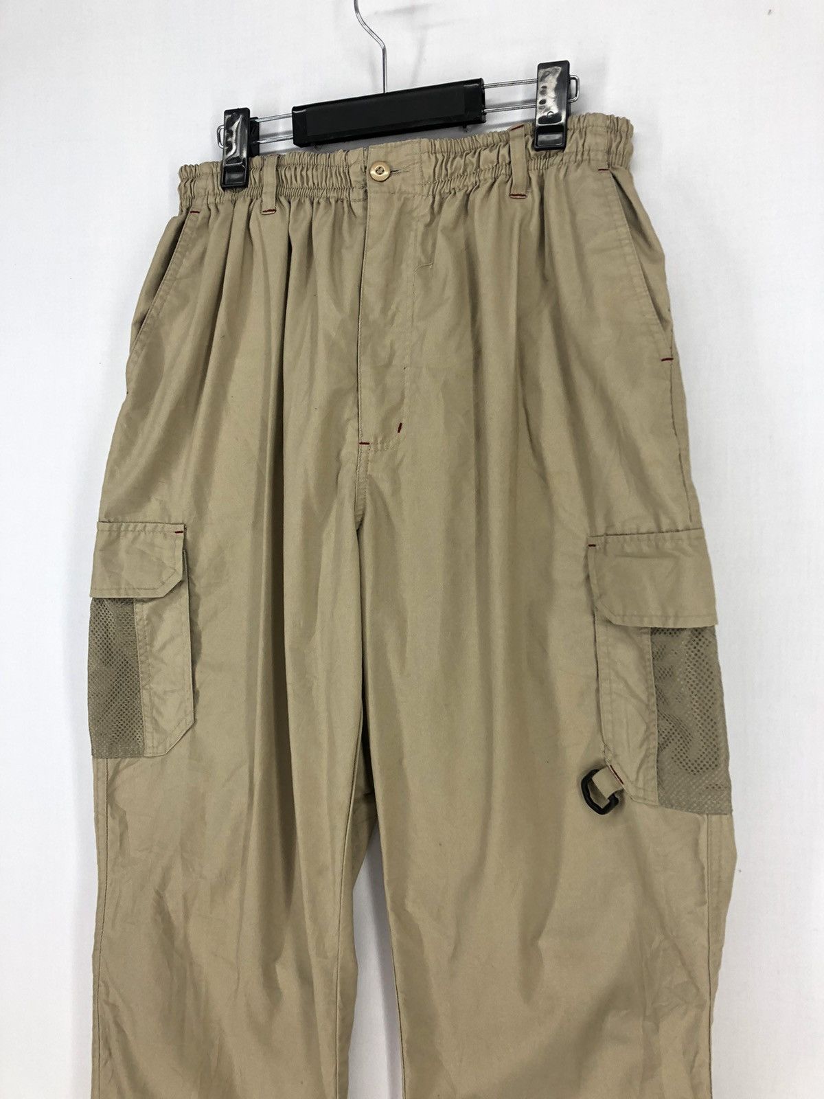 Japanese Brand Spring waist sweatpant cargo multipocket Size US 28 / EU 44 - 6 Thumbnail