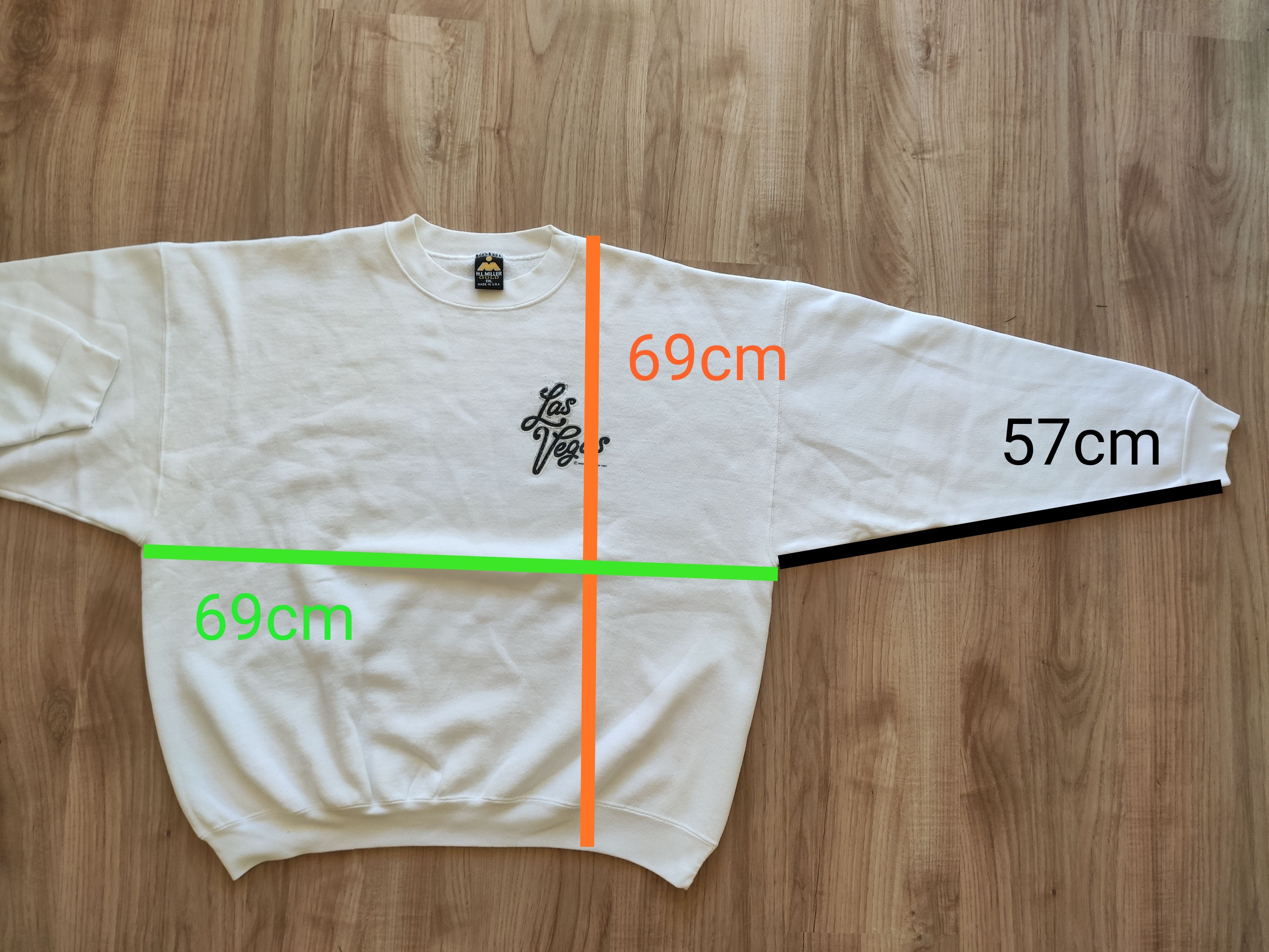 Other Vintage Las Vegas sweatshirt 90s Size US XL / EU 56 / 4 - 11 Thumbnail