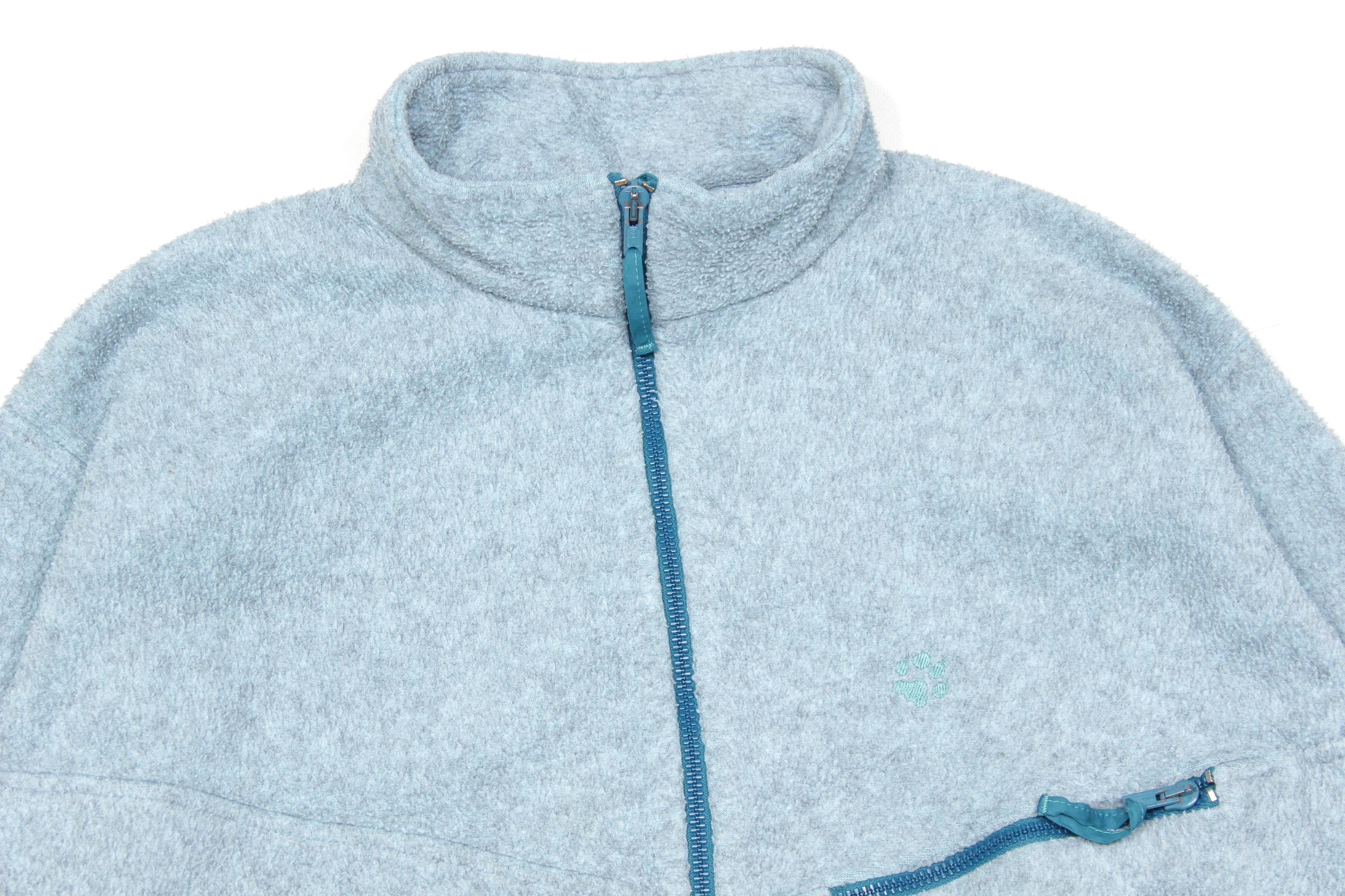 Jack Wolfskin 90S Logo Fleece Vintage Size US XL / EU 56 / 4 - 3 Thumbnail