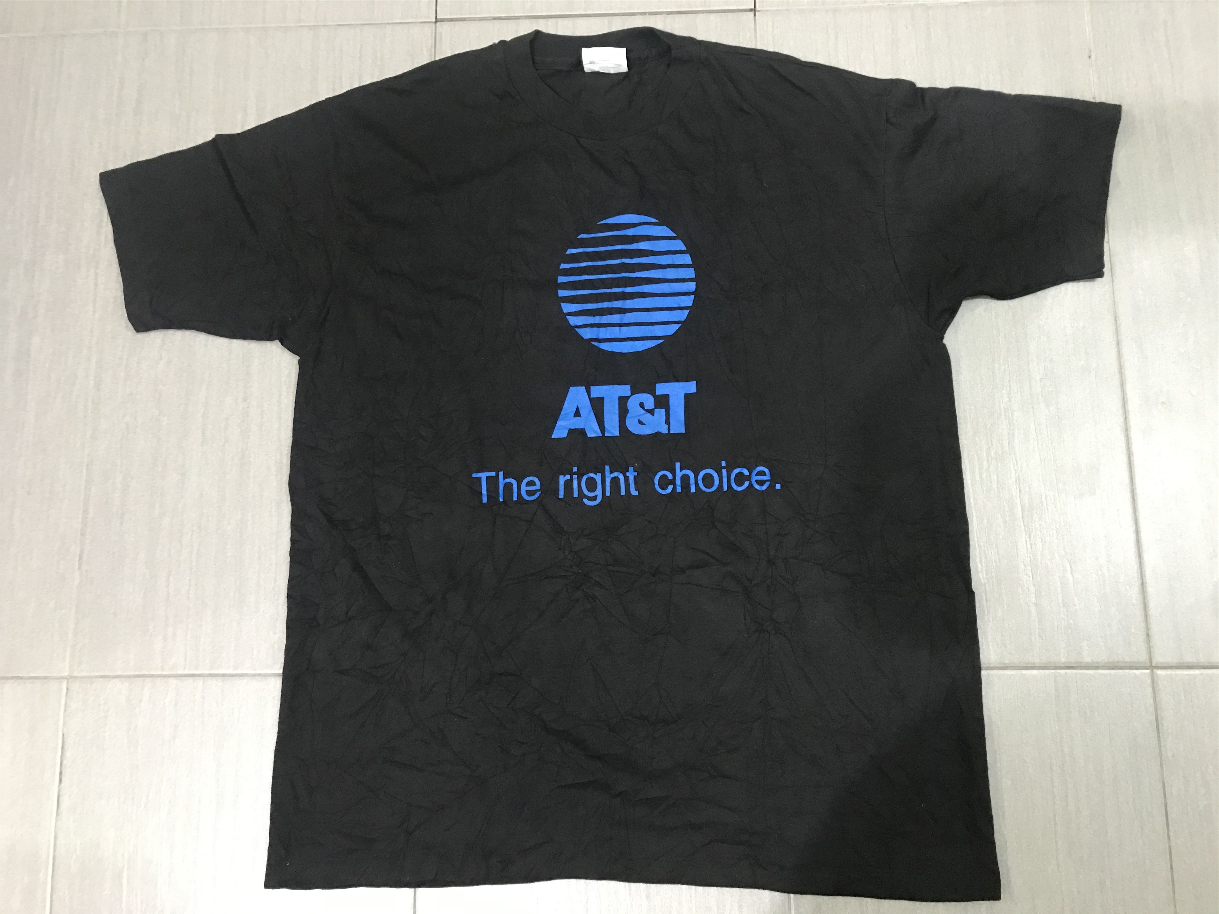 Hanes Vintage AT&T Telecommunication Company Promo T-Shirt Size US XL / EU 56 / 4 - 3 Thumbnail