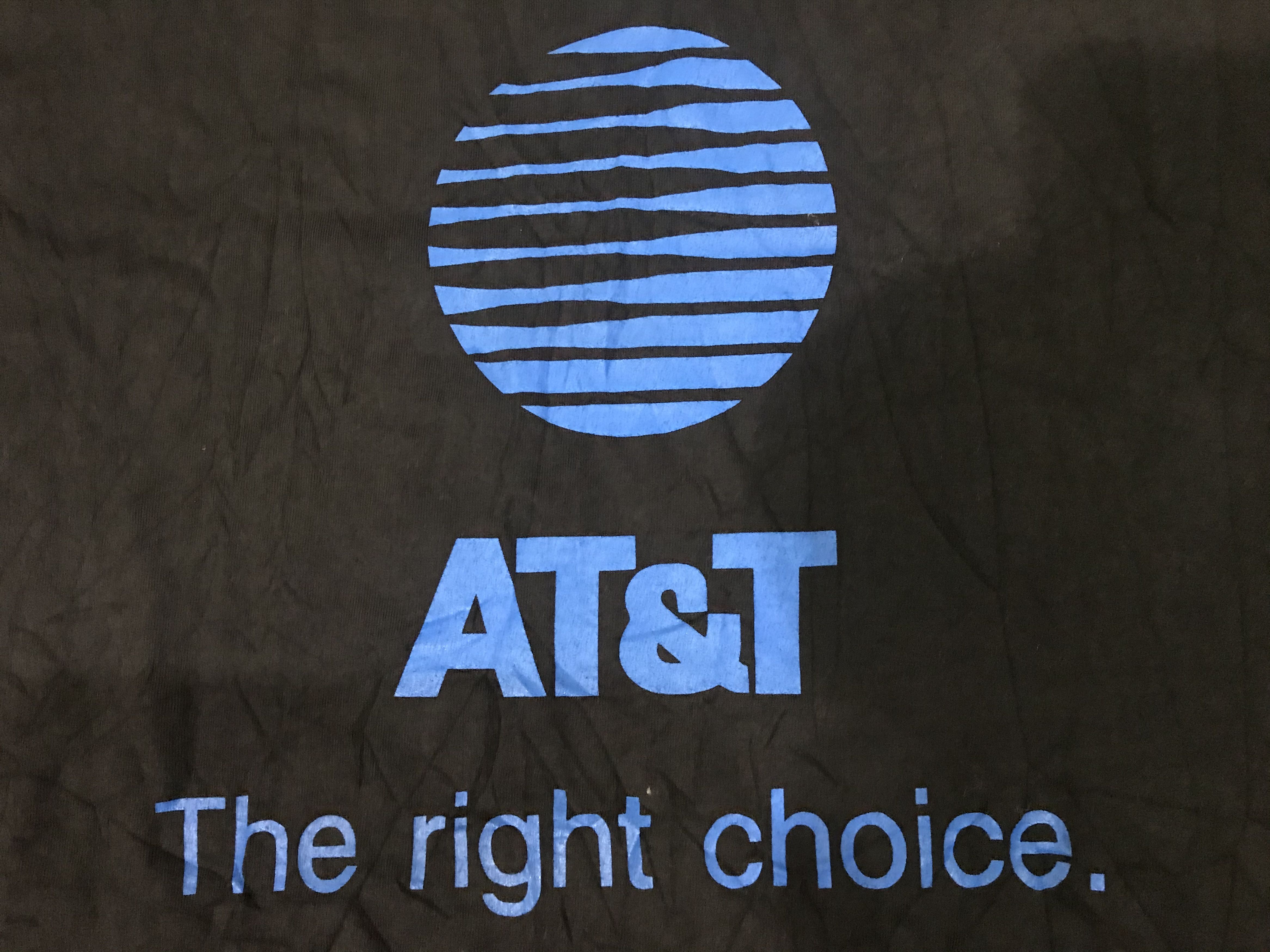 Hanes Vintage AT&T Telecommunication Company Promo T-Shirt Size US XL / EU 56 / 4 - 5 Thumbnail