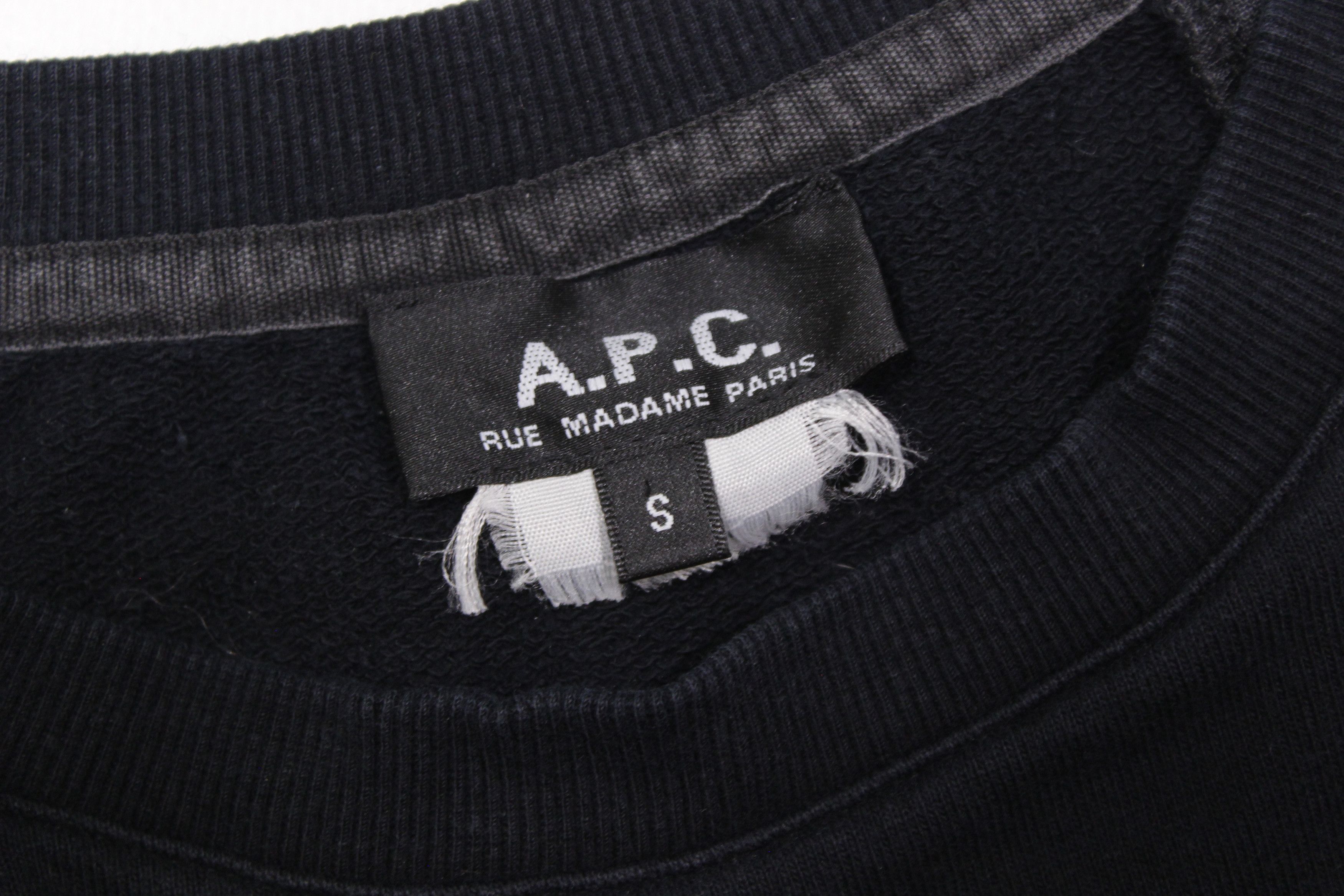 A.P.C. Soft Blocks Sweatshirt Vintage Size US S / EU 44-46 / 1 - 9 Thumbnail