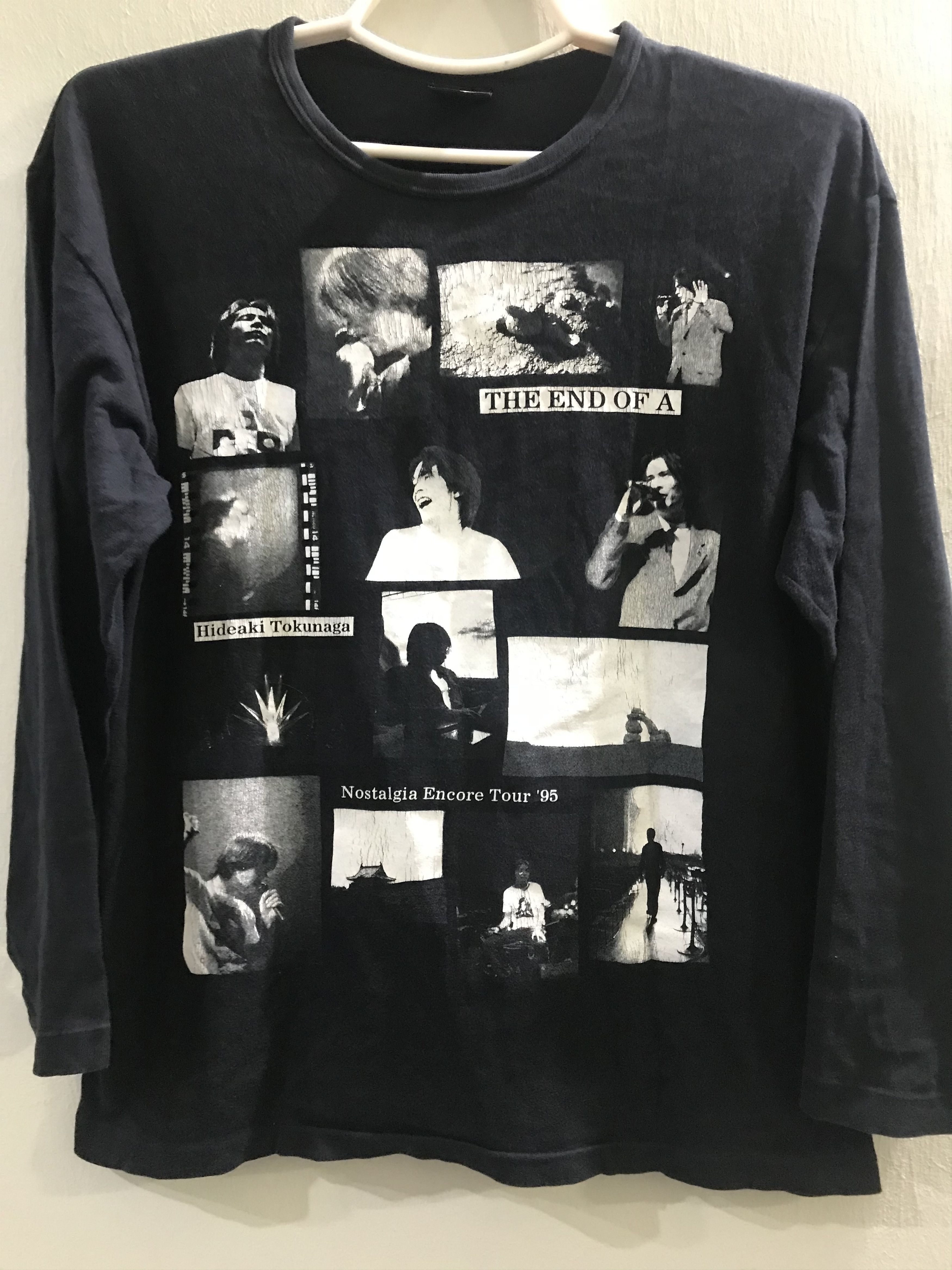 Band Tees End of Hideaki Tokunaga Nostalgic Encore Tour 95 T-Shirt Size US L / EU 52-54 / 3 - 1 Thumbnail