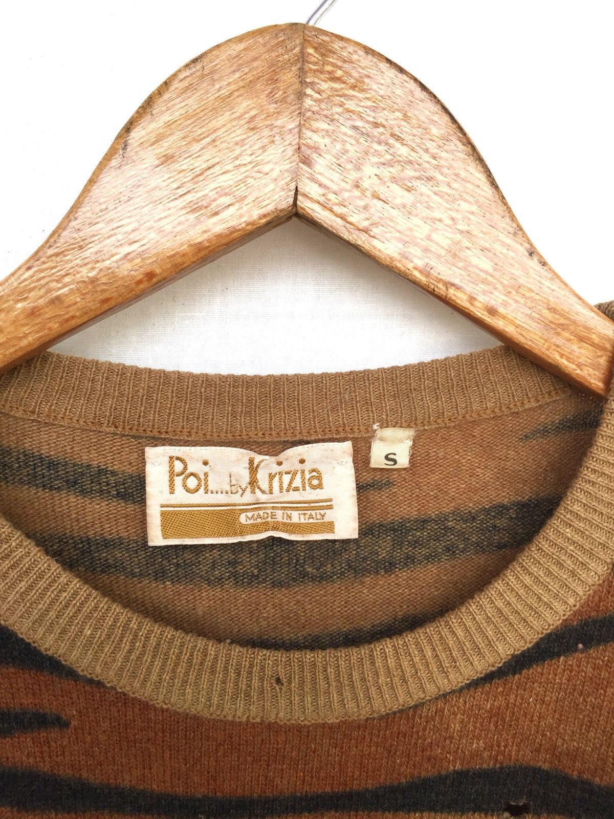 Krizia Uomo ❌LAST DROP❌ Iconic Vintage 80’s Tiger Skins LS Jumper Size US M / EU 48-50 / 2 - 7 Thumbnail