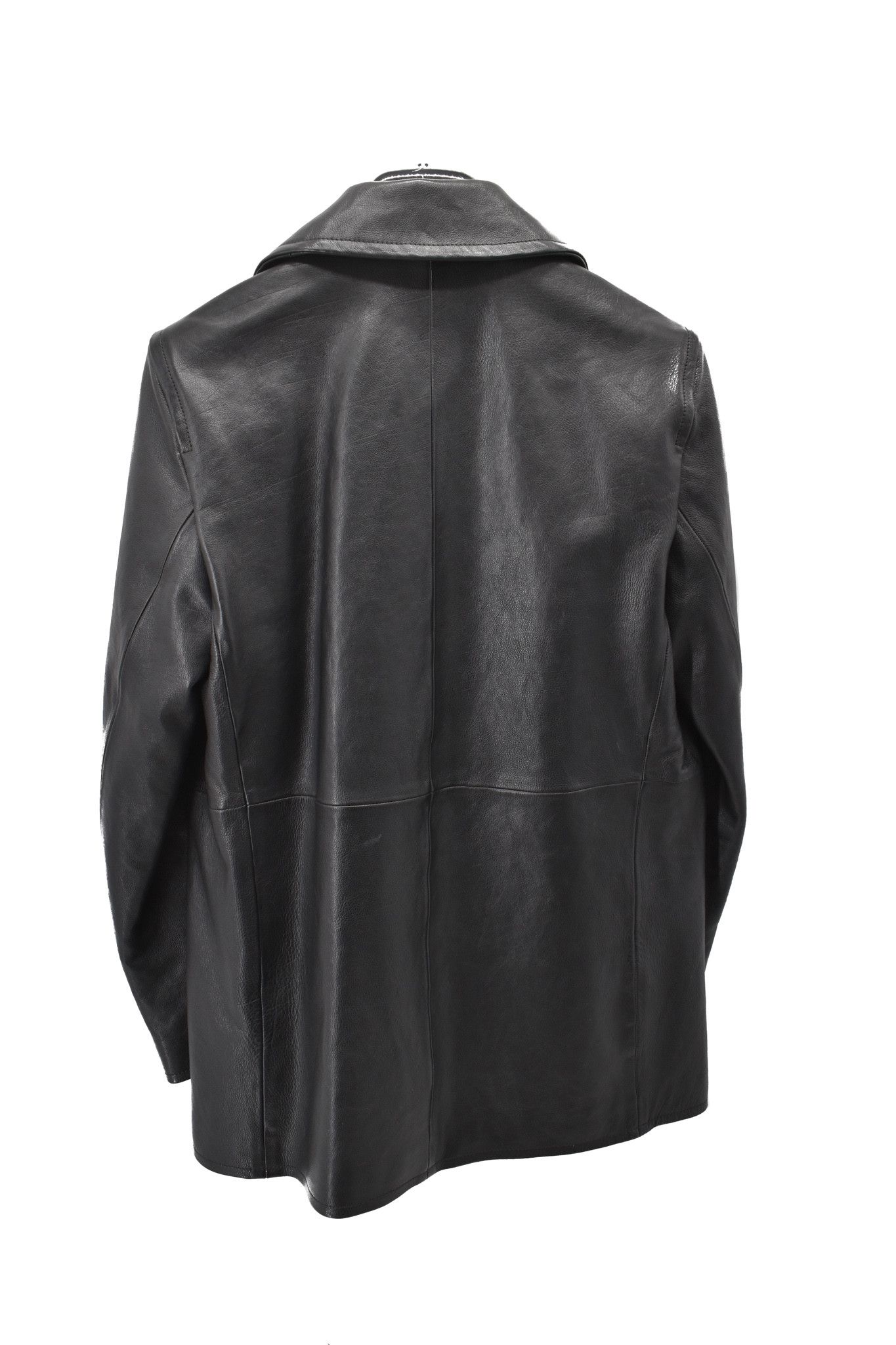 Saint Laurent Paris Saint Laurent Classic Caban Leather Coat Size US S / EU 44-46 / 1 - 3 Thumbnail