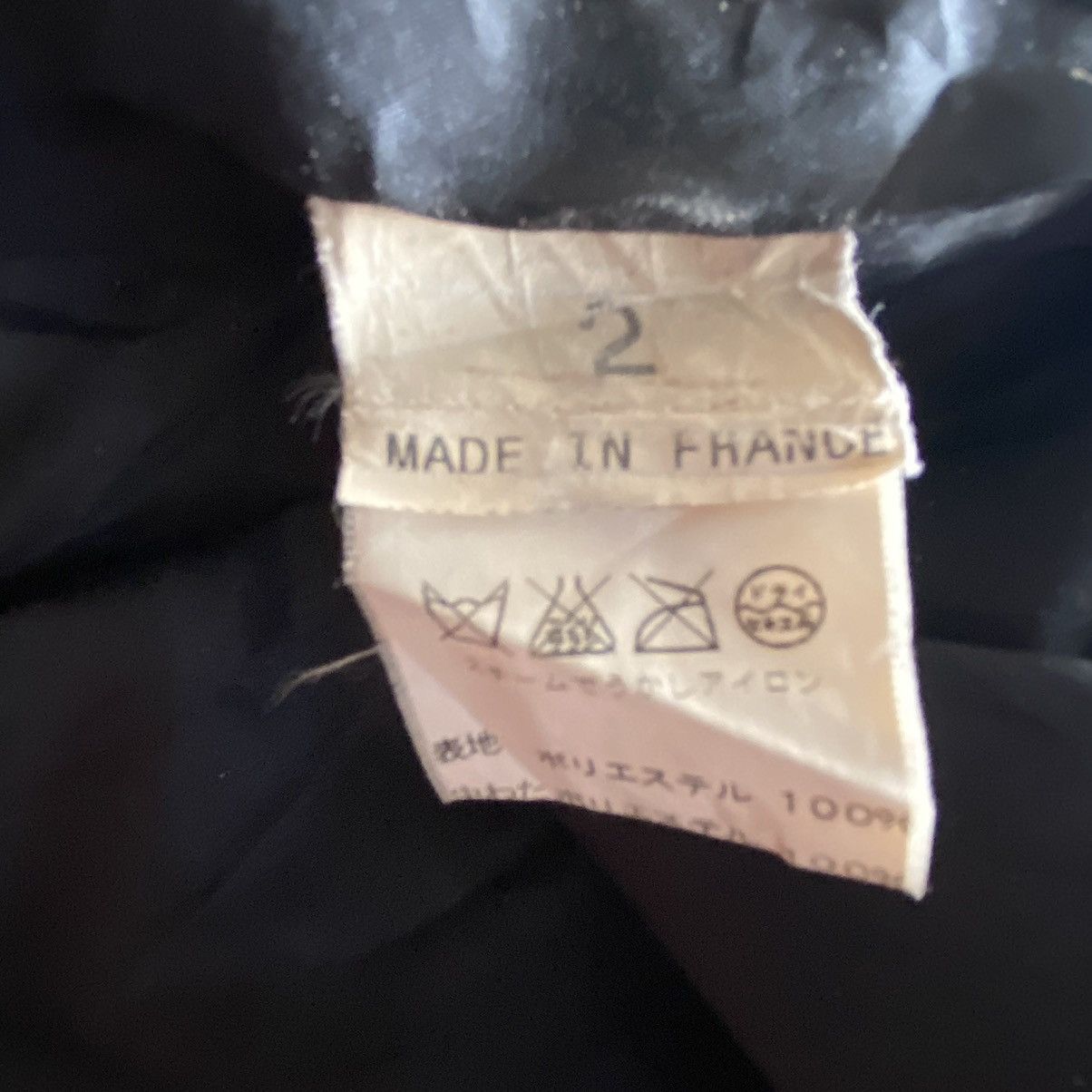 Designer Agnes B Men Black Zipper Jacket Size US M / EU 48-50 / 2 - 7 Thumbnail