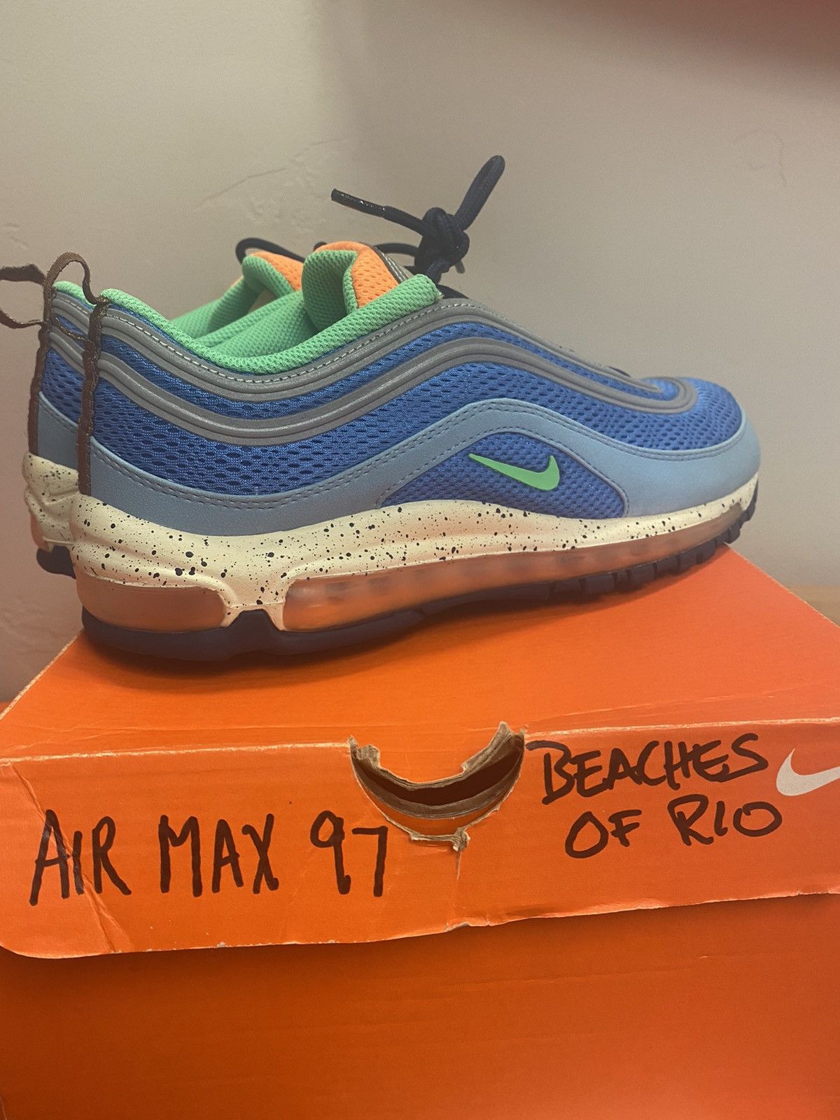 Nike Air max 97 beaches of rio Grailed