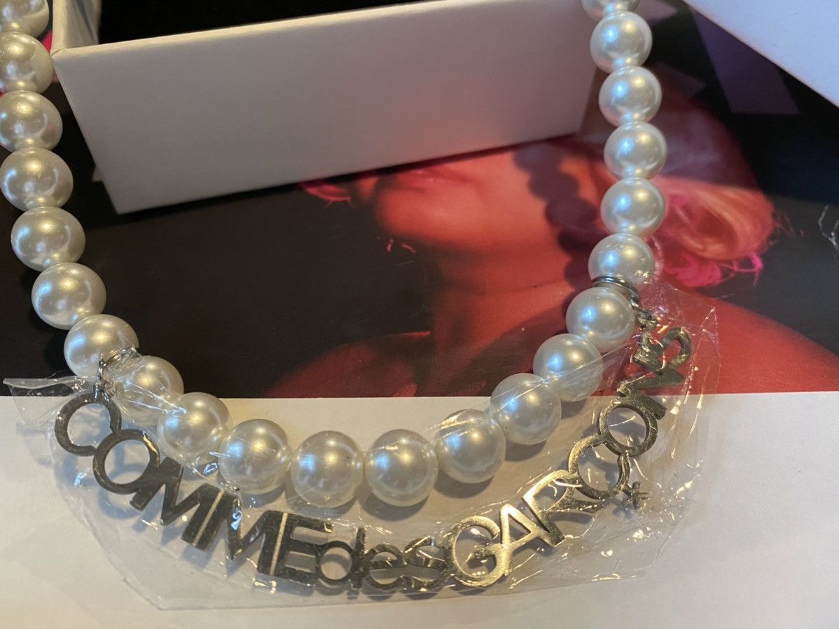 Comme des Garcons Comme des Garçons x Mikimoto Pearl Necklace Grailed