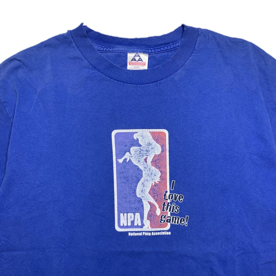 Vintage Vintage NPA National Pimp Association T Shirt Size US L / EU 52-54 / 3 - 3 Thumbnail