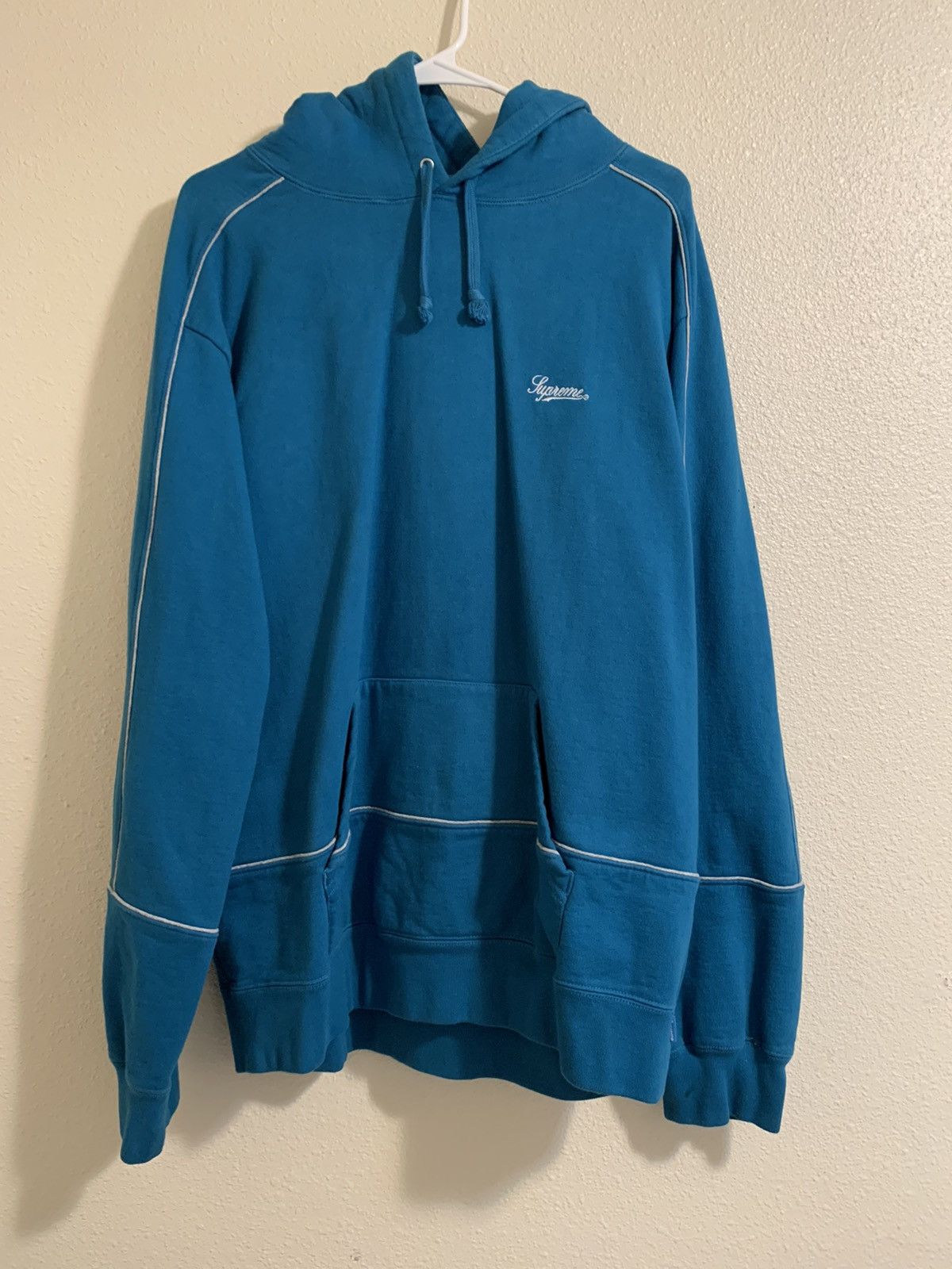 Supreme piping hoodie online