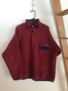 Patagonia synchilla outlet oxide red