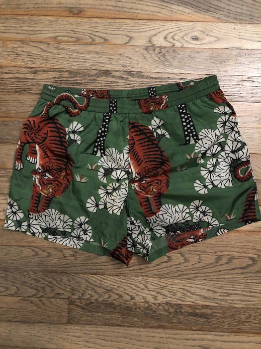 Gucci bengal cheap tiger shorts