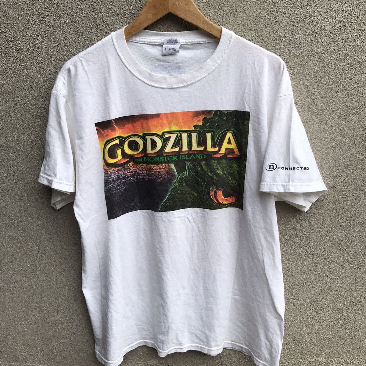 Vintage Vintage GODZILLA movie tee jurassic park Size US L / EU 52-54 / 3 - 2 Thumbnail