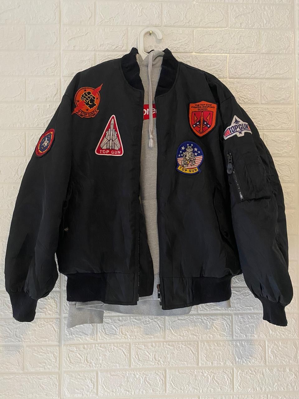 【超希少✨】ALPHA MA-1 80s USA製 TOPGUN Alpha Industries Alpha X Top Gun MA-1 Bomber Jacket