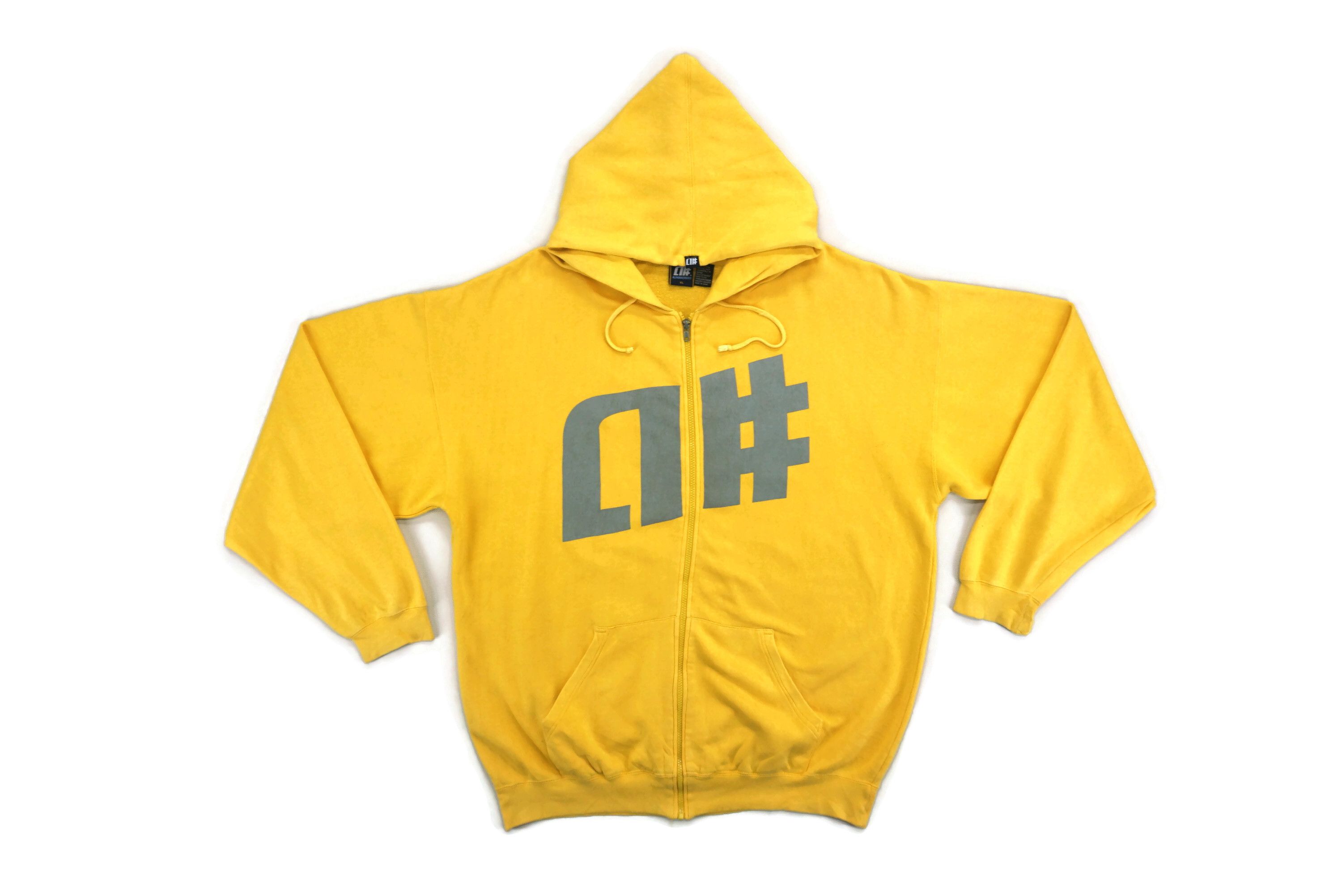 Alpha Numeric Clothing Alphanumeric A# Big Logo Full Zip Up Hoodie Oversized Baggy Size US XL / EU 56 / 4 - 1 Preview